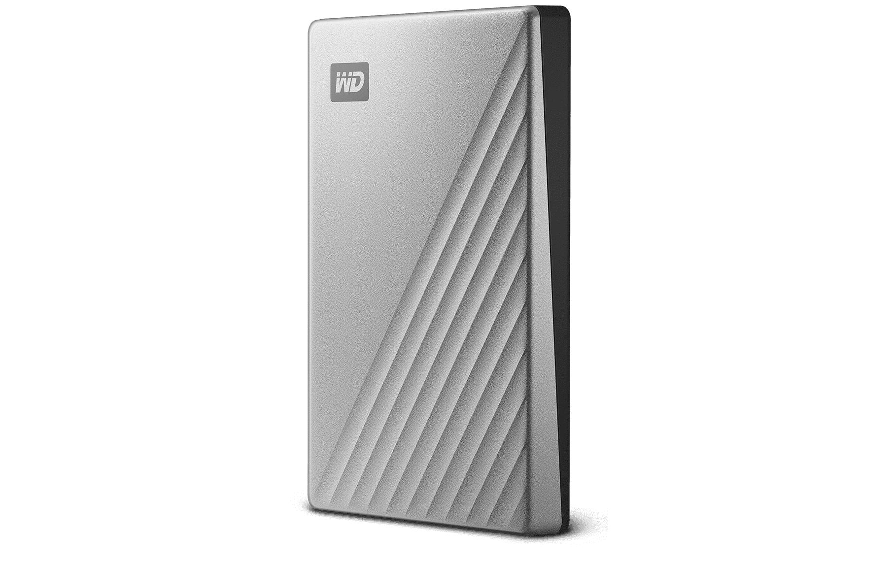 Western Digital Externe Festplatte My Passport Ultra for Mac 5 TB, Silber