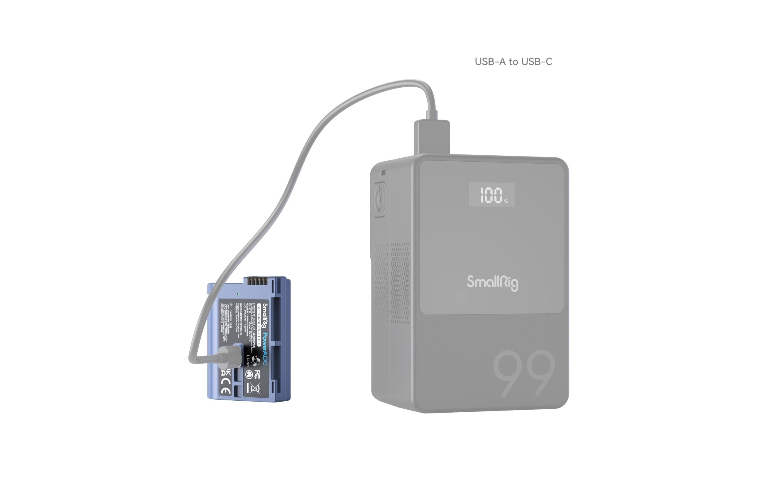 Smallrig Digitalkamera-Akku EN-EL15c USB-C