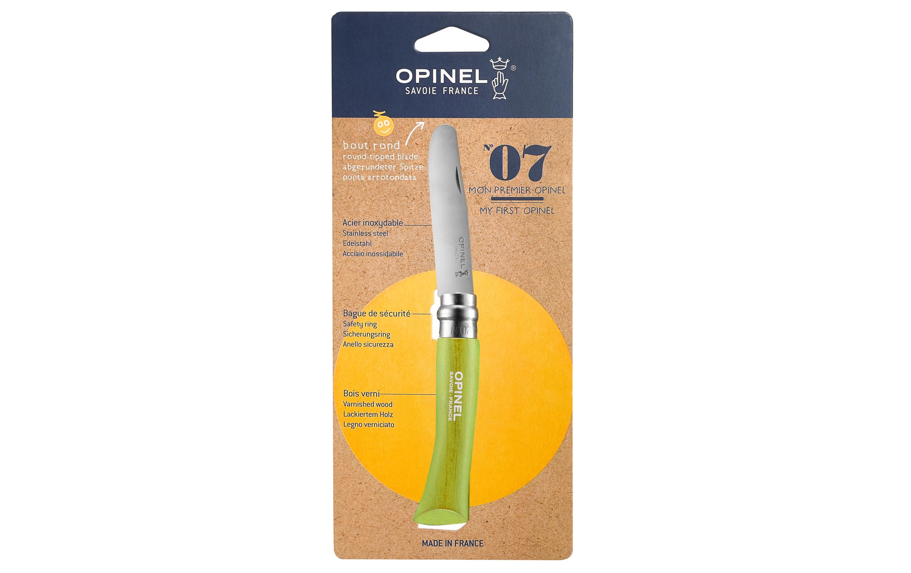 opinel Kindermesser N°07 Mon Premier Grün