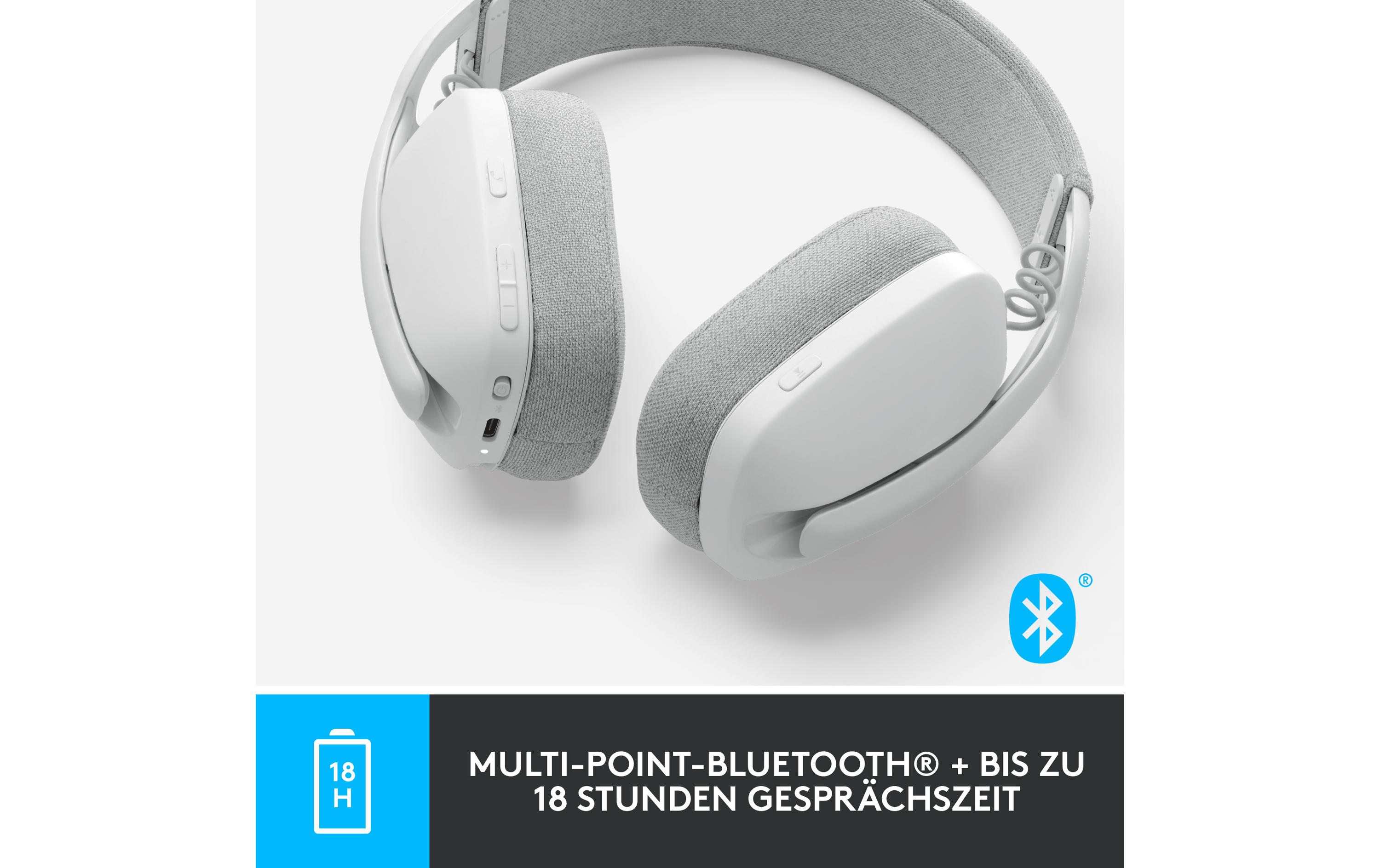 Logitech Headset Zone Vibe 100 Weiss