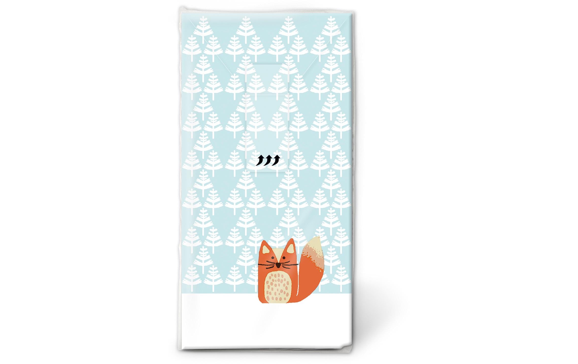 Paper + Design Taschentücher Lonely Fox 4-lagig, 10 Taschentücher