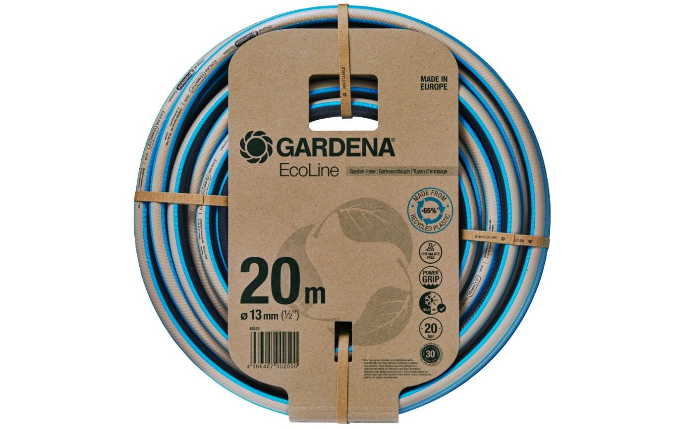 GARDENA Gartenschlauch EcoLine 1/2, 20 m