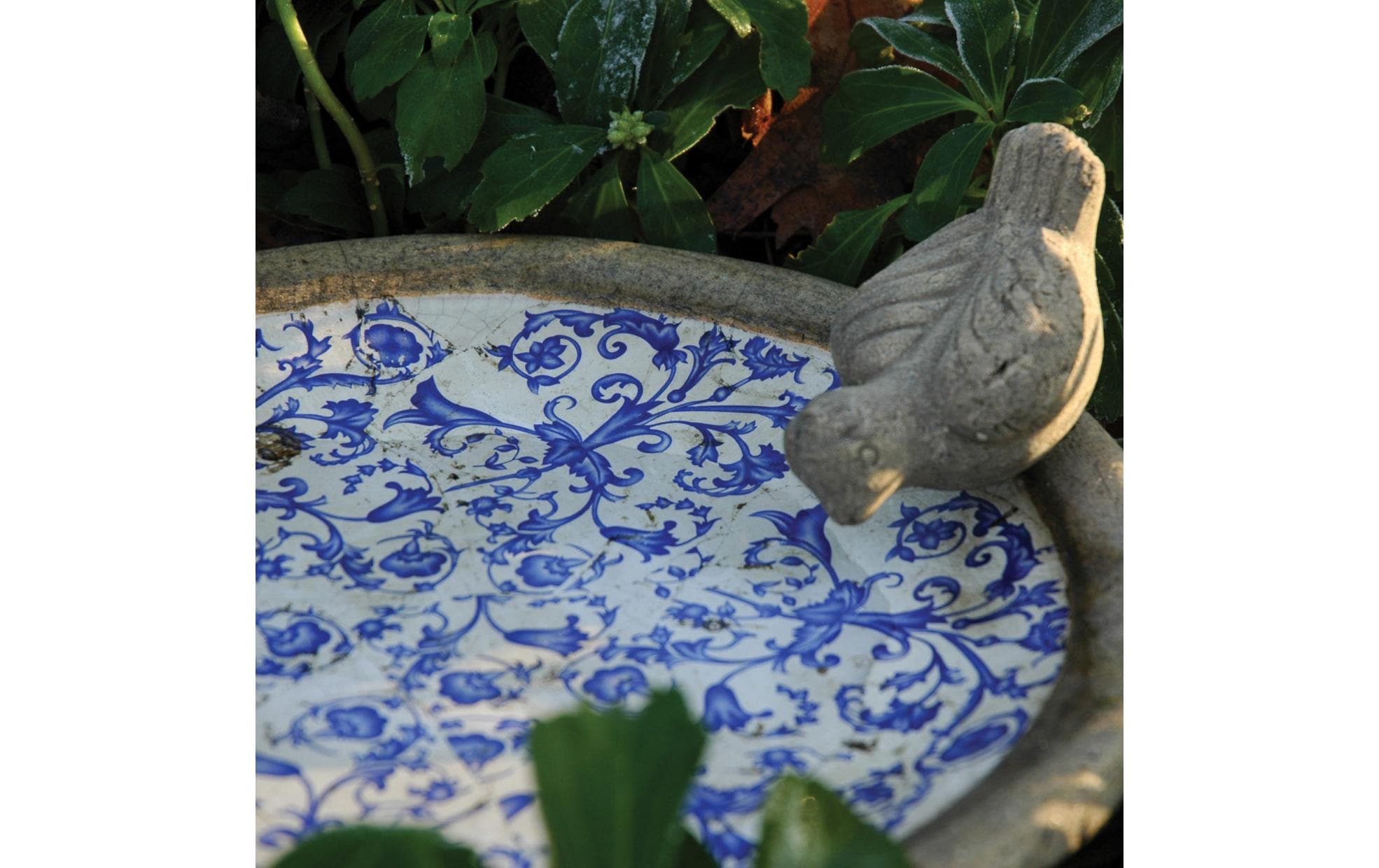 Esschert Design Vogeltränke Aged Ceramic