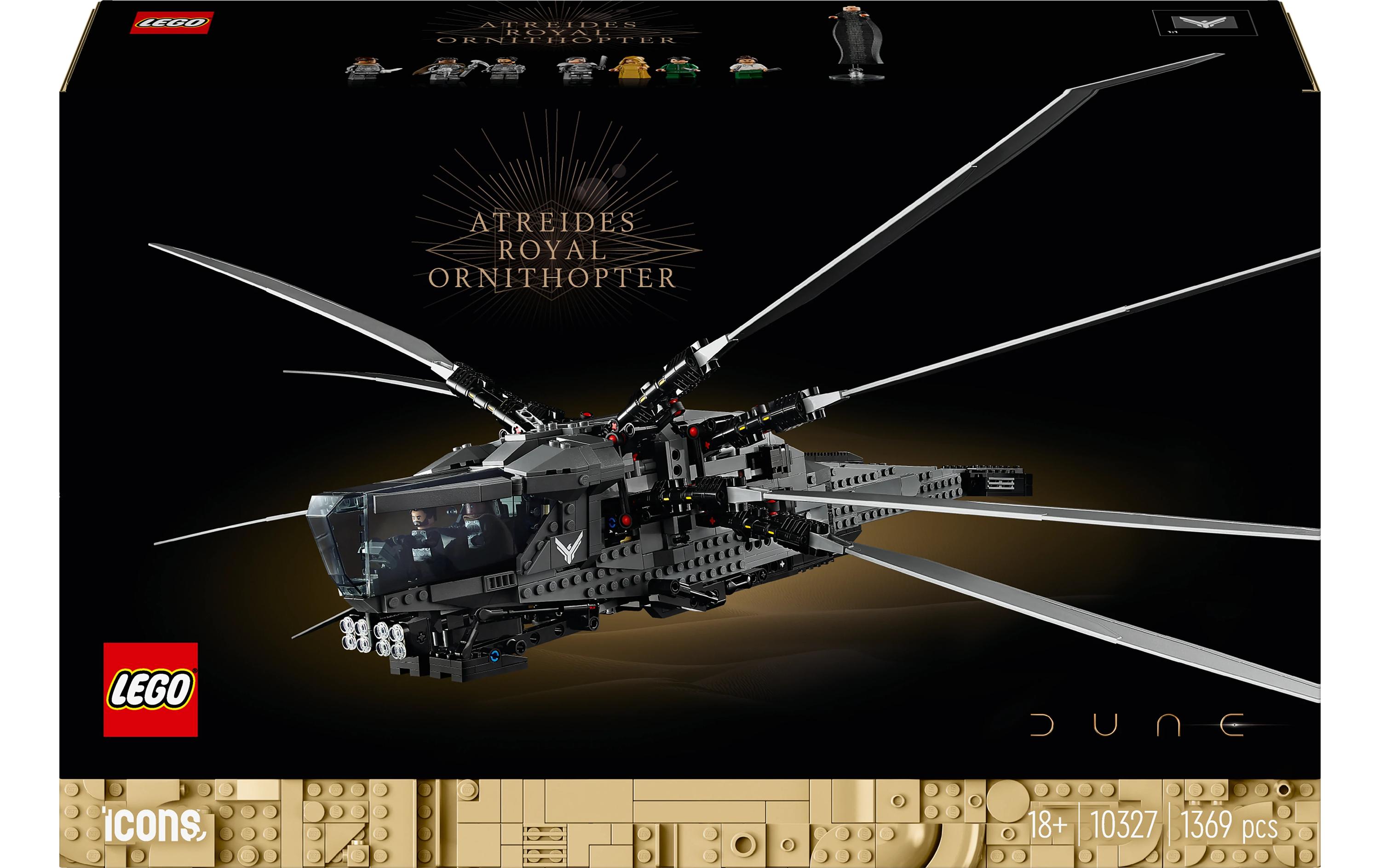 LEGO® Icons Dune Atreides Royal Ornithopter 10327