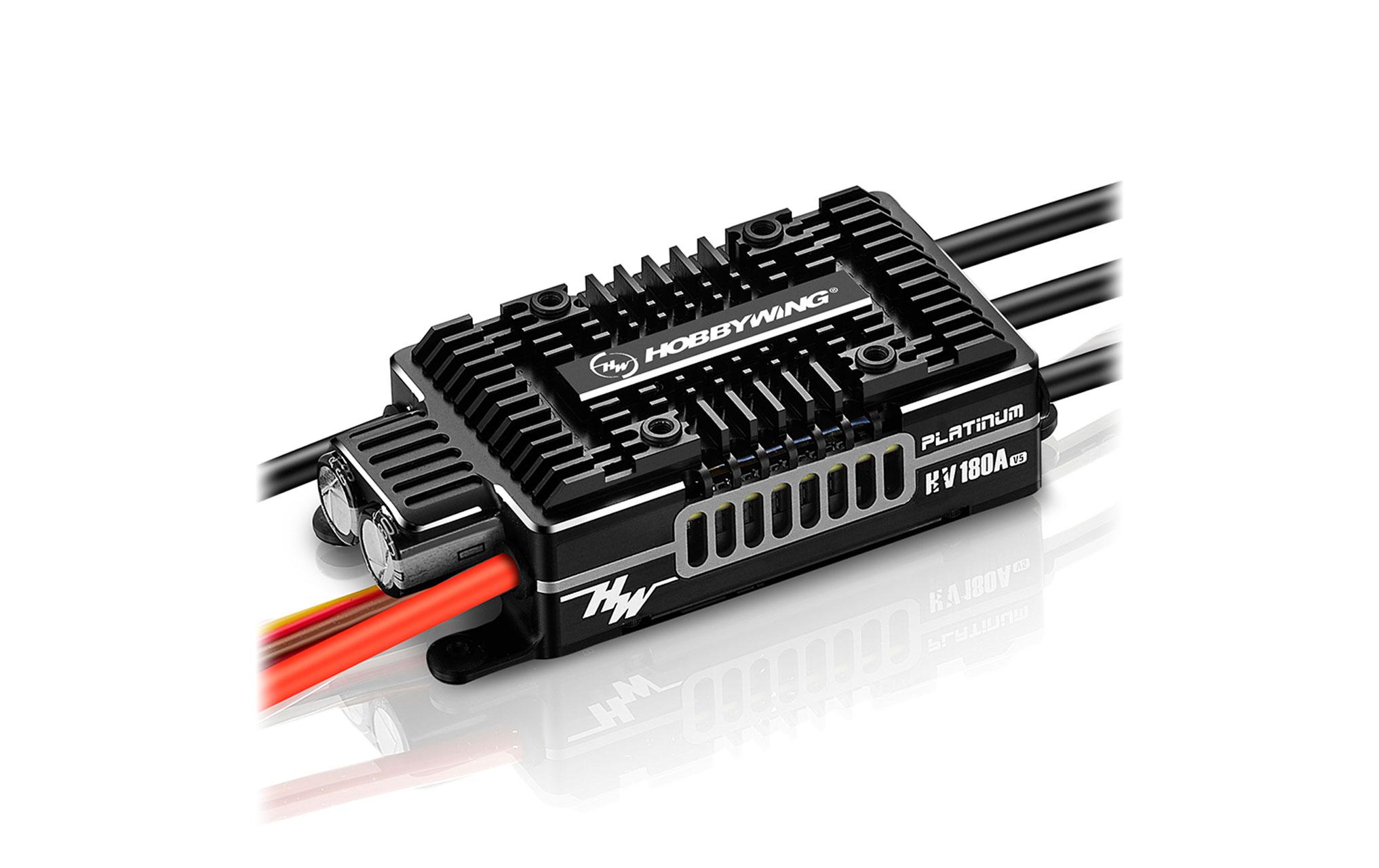 Hobbywing Brushless Regler Platinum Pro V5 180A HV 6-14S