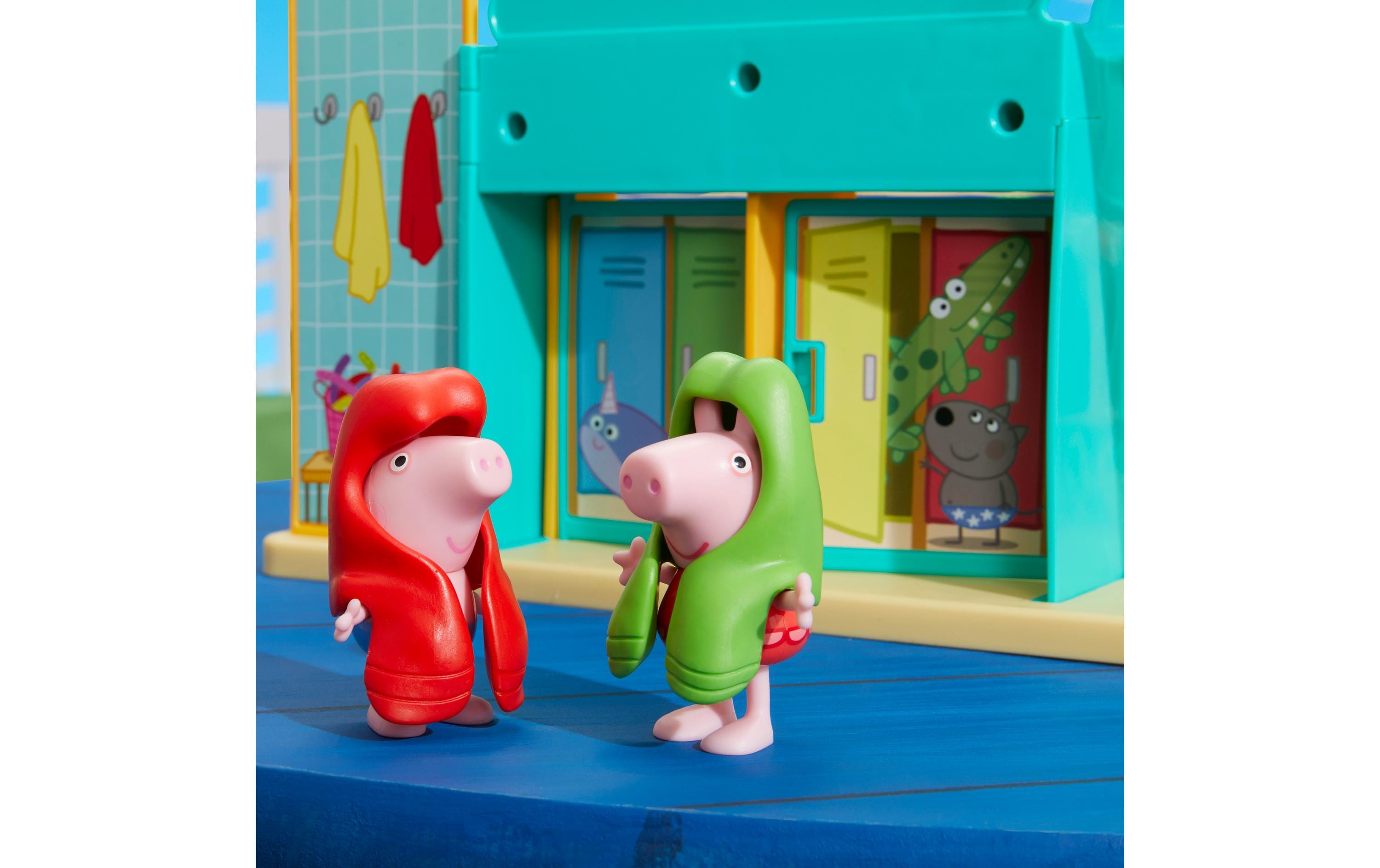 Hasbro Spielfigurenset Peppa Pig – Schwimmbad-Spass mit Peppa