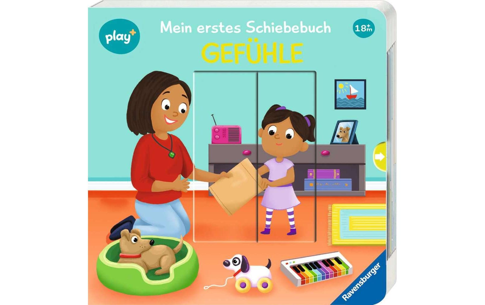 play+ Mein erstes Schiebebuch: Gefühle