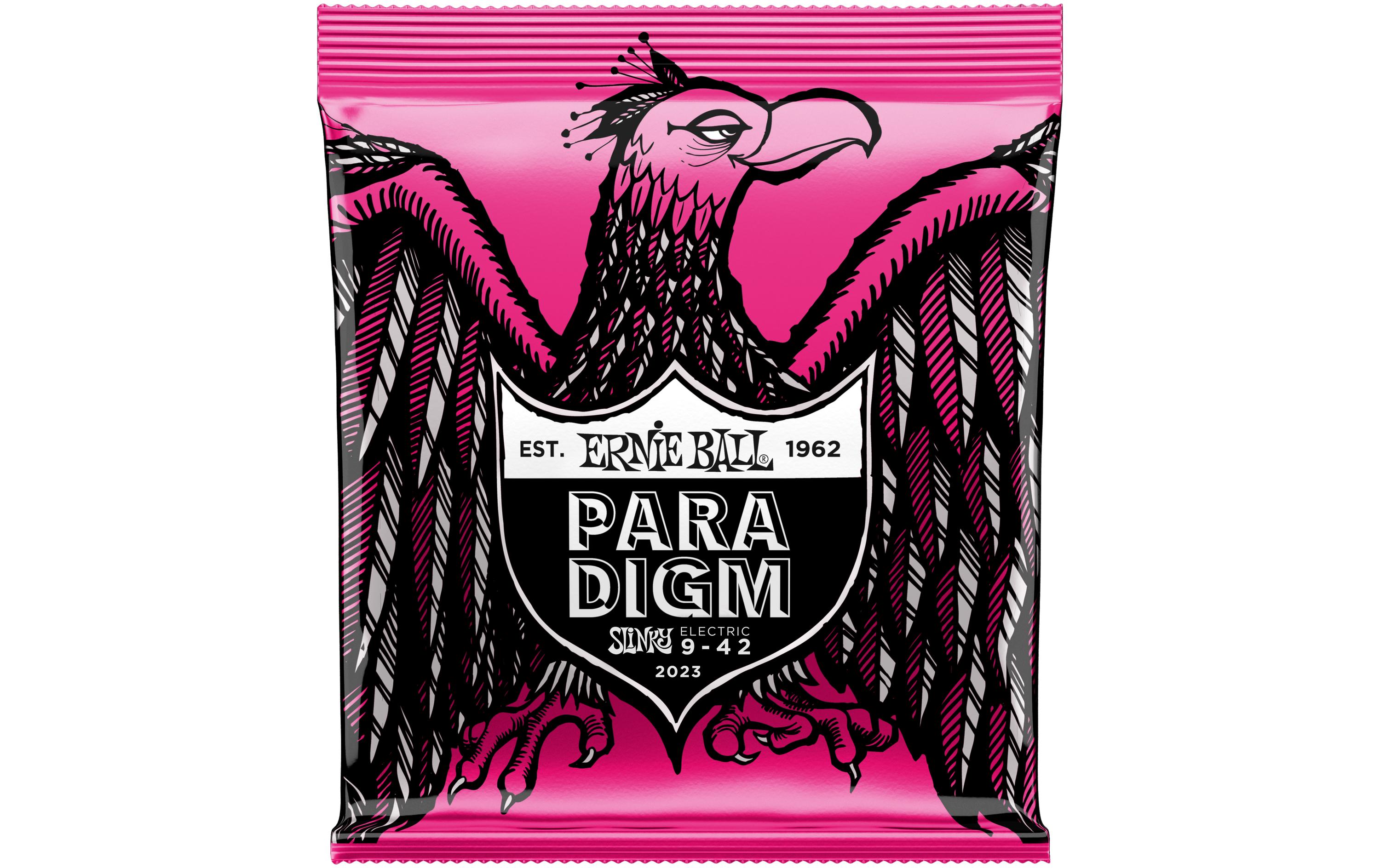 Ernie Ball Gitarrensaiten 2023 Paradigm Slinky – Super 9 - 42