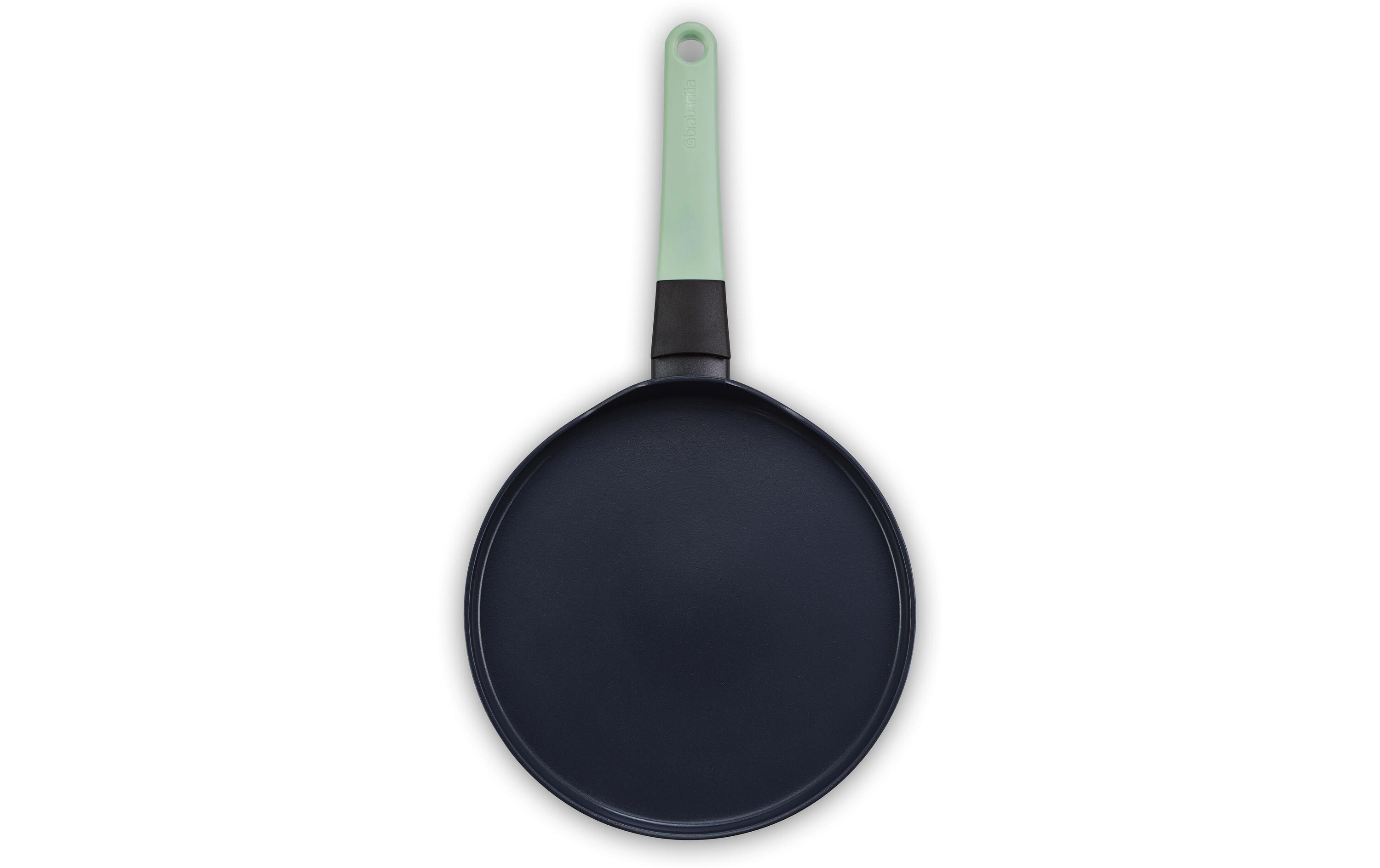 Brabantia Crêpes-Pfanne Tasty+ 25 cm, Schwarz/ Jade Green