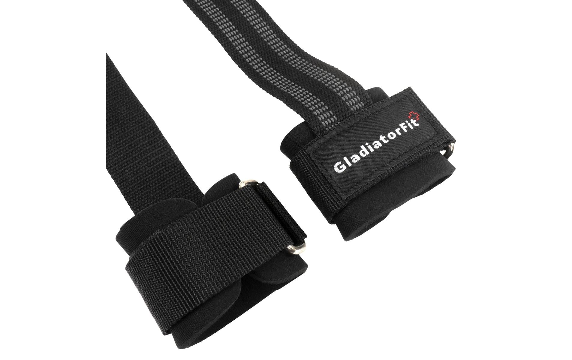 Gladiatorfit Hebebänder/Zugbänder Lifting Straps 2er-Pack