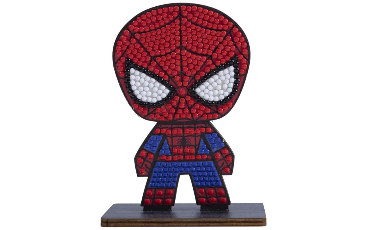 CRAFT Buddy Bastelset Crystal Art Buddies Spiderman Figur