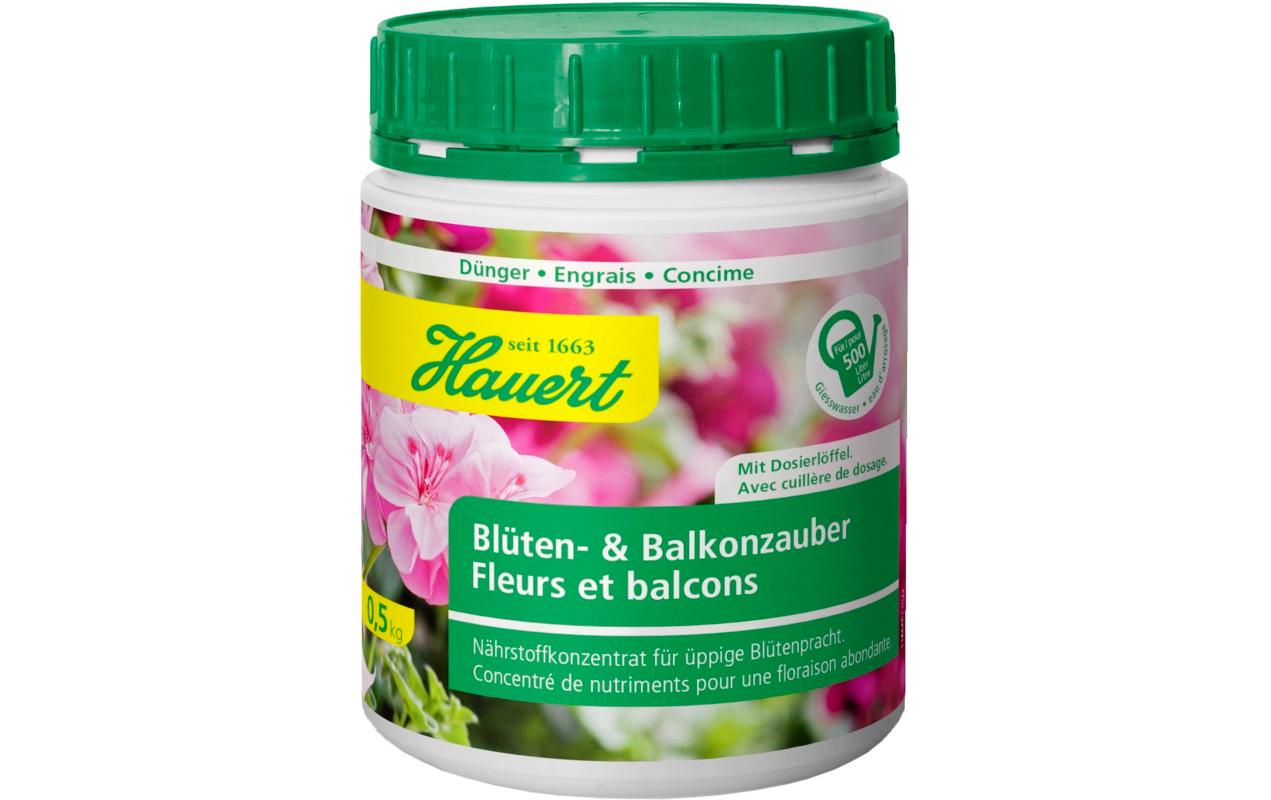 Hauert Dünger Nährsalz Blüten- und Balkonzauber, 0.5 kg