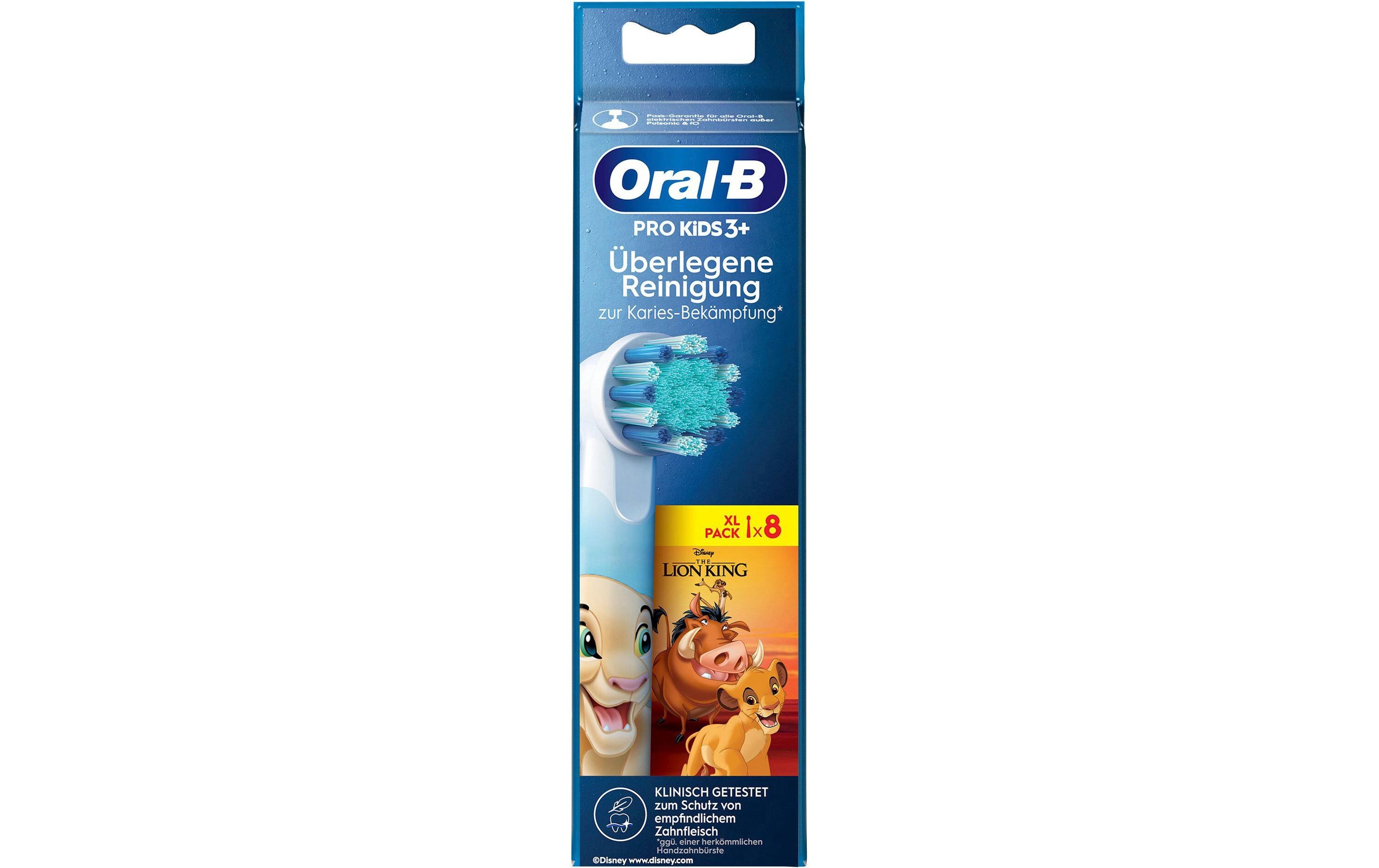 Oral-B Zahnbürstenkopf Kids Lion King 8 Stück