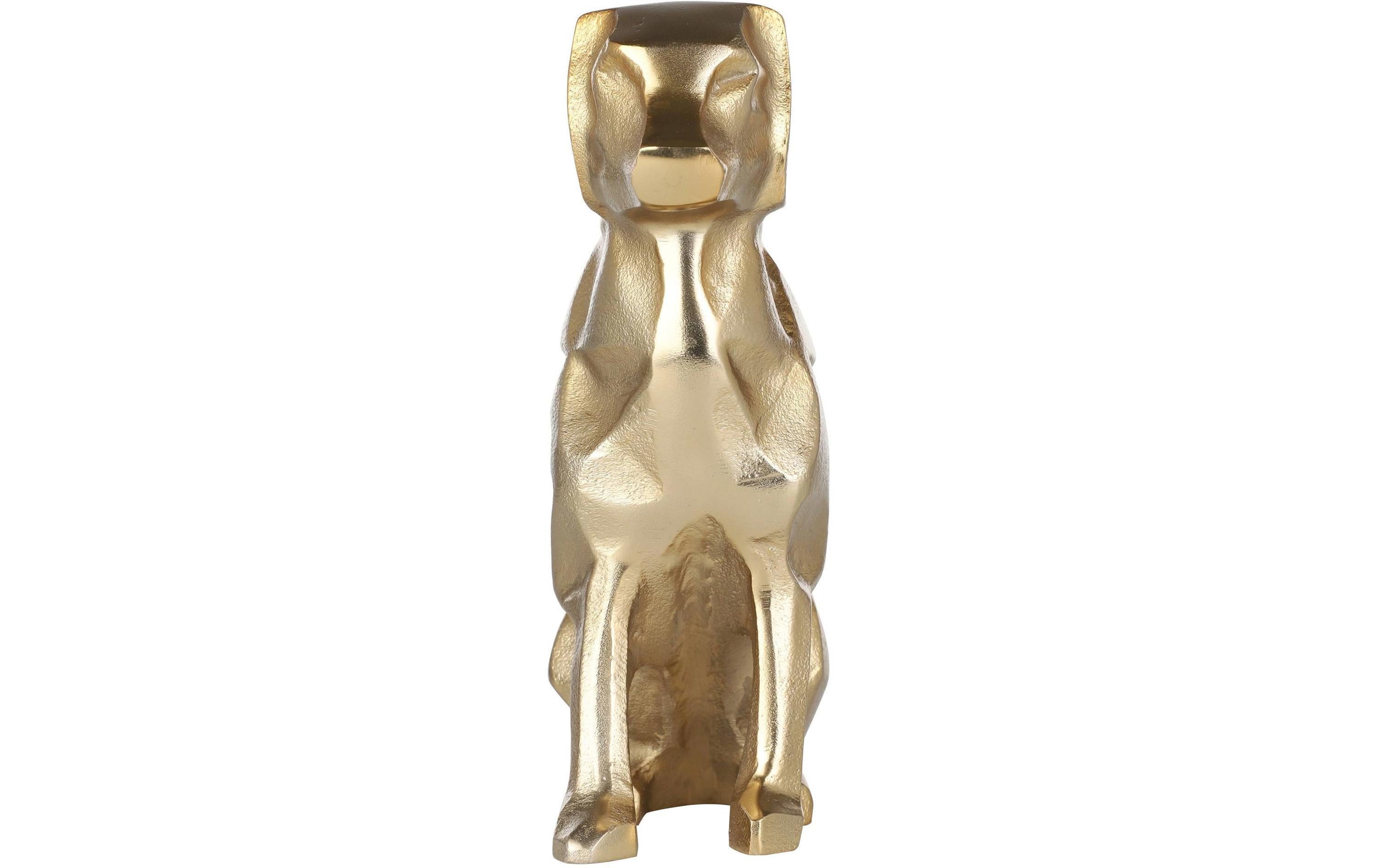 EGLO Dekofigur Hund Nolalu 24.5 cm, Gold