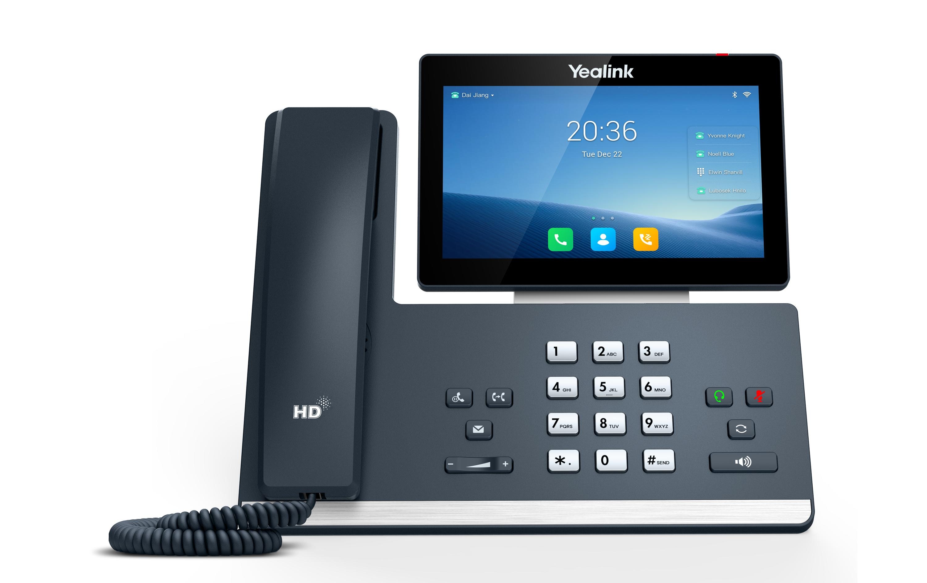 Yealink Tischtelefon T58W Grau