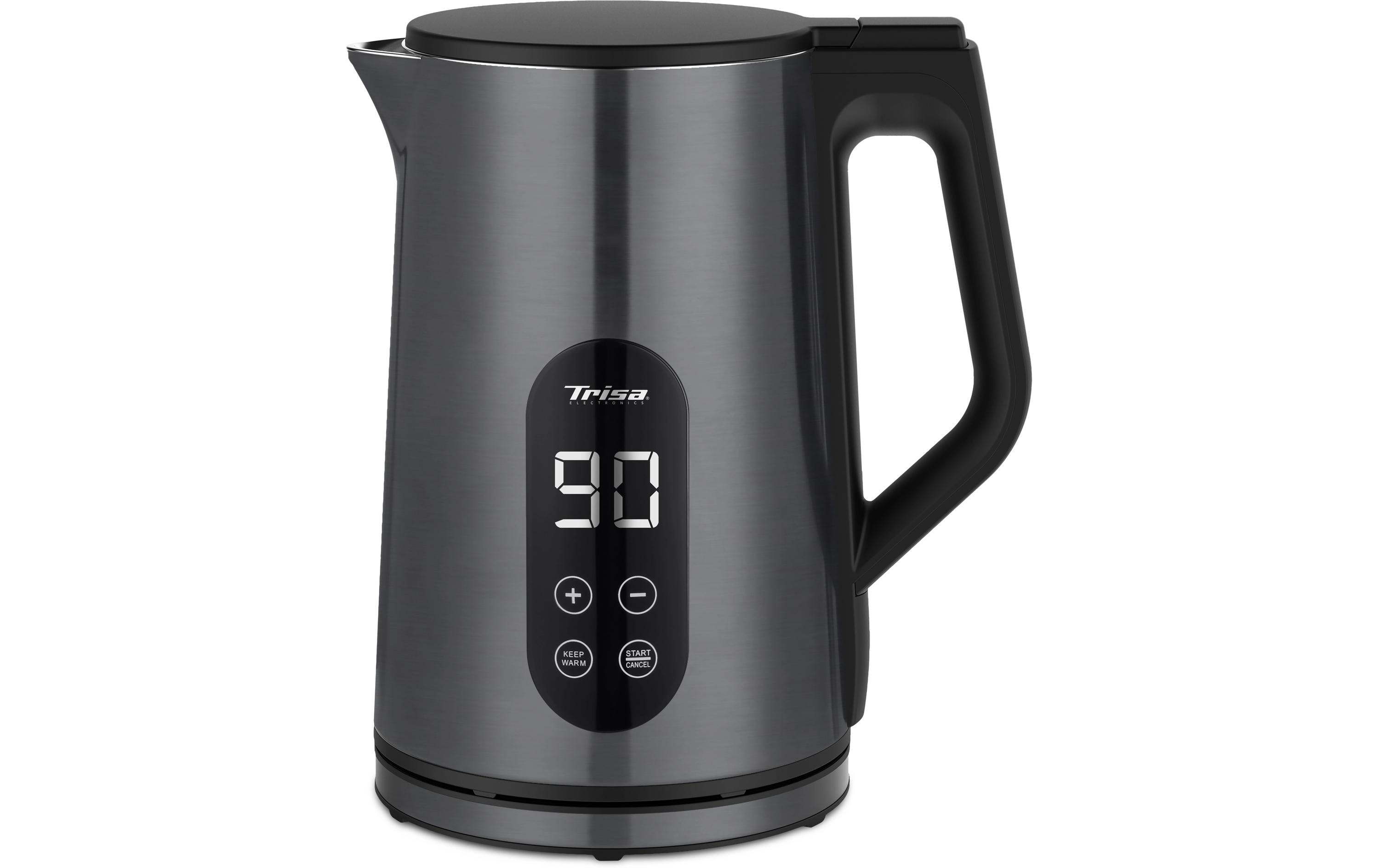 Trisa Wasserkocher Digital Boil 1.7 l, Anthrazit