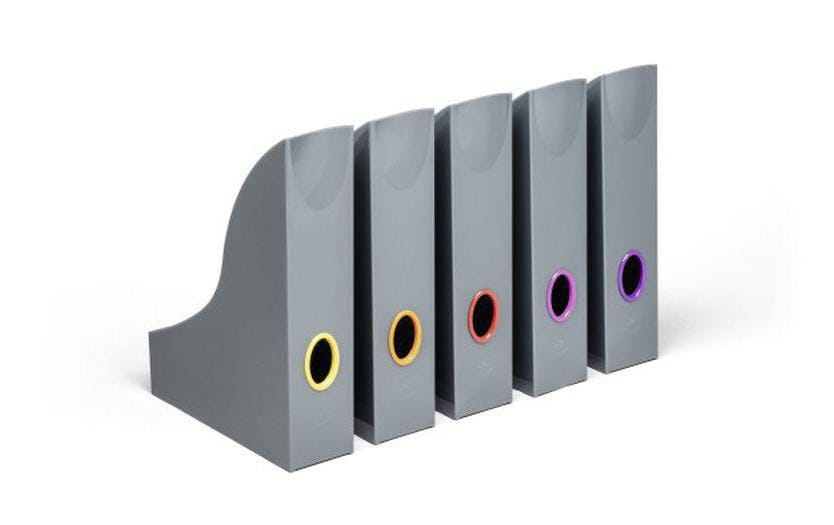 DURABLE Stehsammler Varicolor MAGAZINE RACK SET, 5 Stück