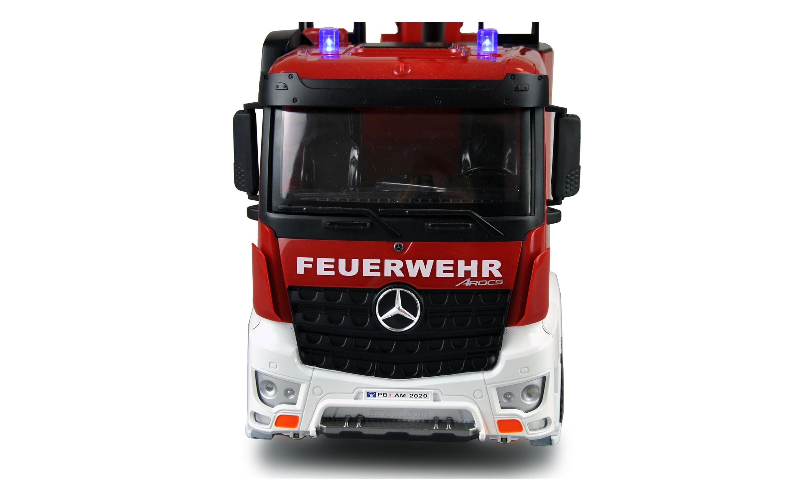 Amewi Mercedes Benz Arocs Feuerwehr Drehleiter RTR, 1:18