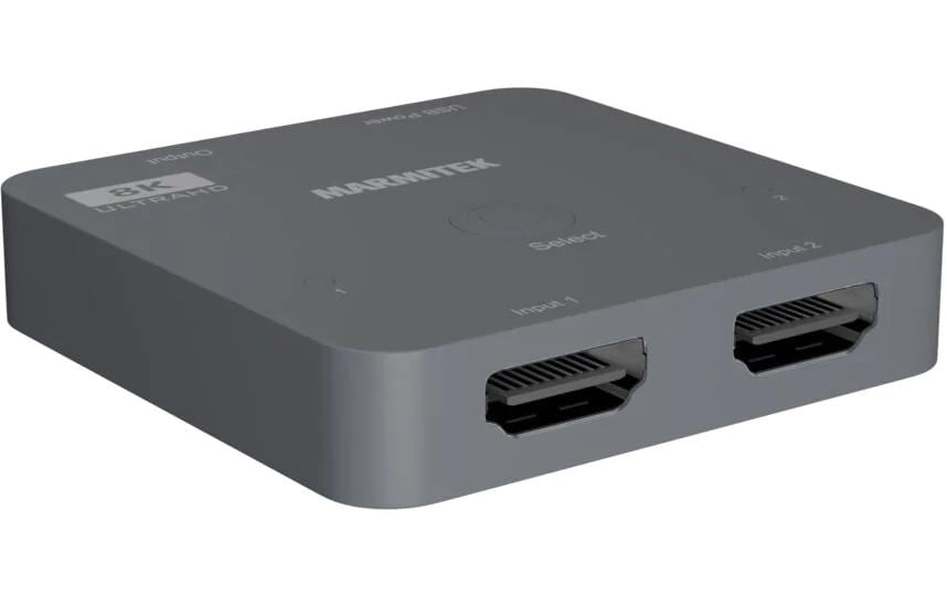 Marmitek HDMI-Umschalter Connect 720 – 2/1 (8K/60Hz)