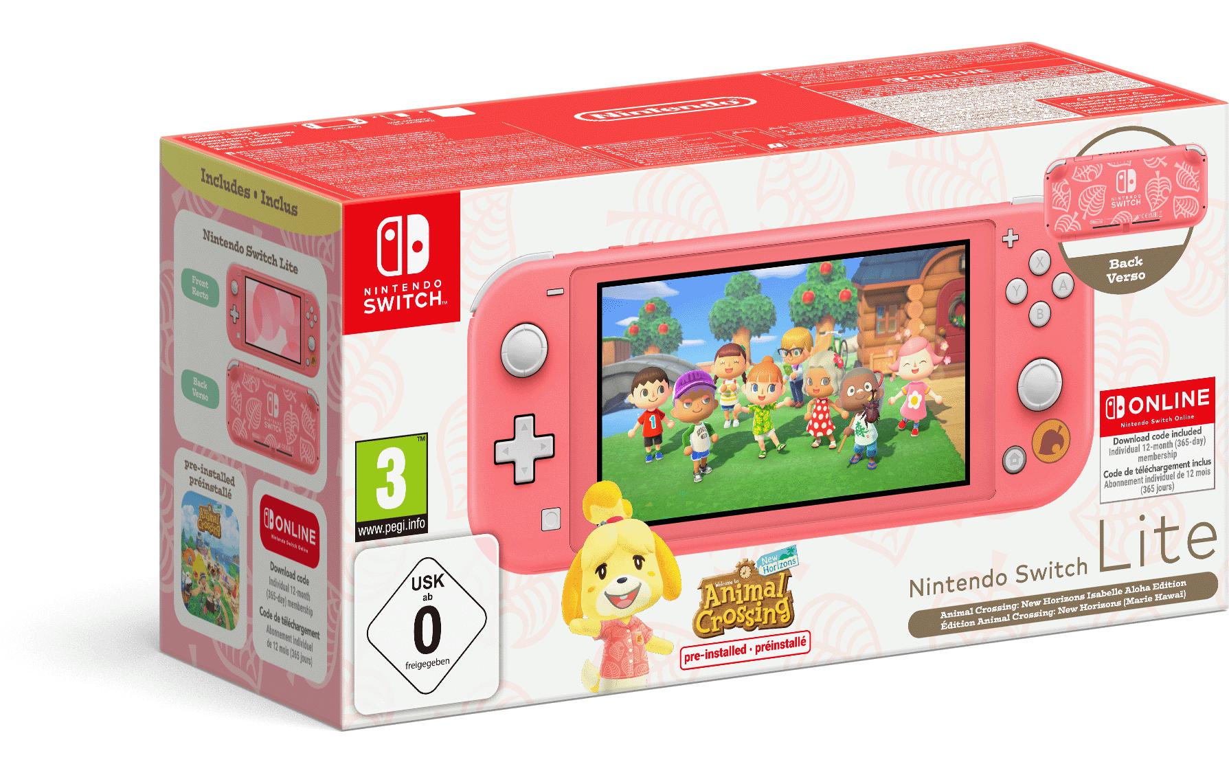 Nintendo Handheld Switch Lite Animal Crossing – Melinda Edition