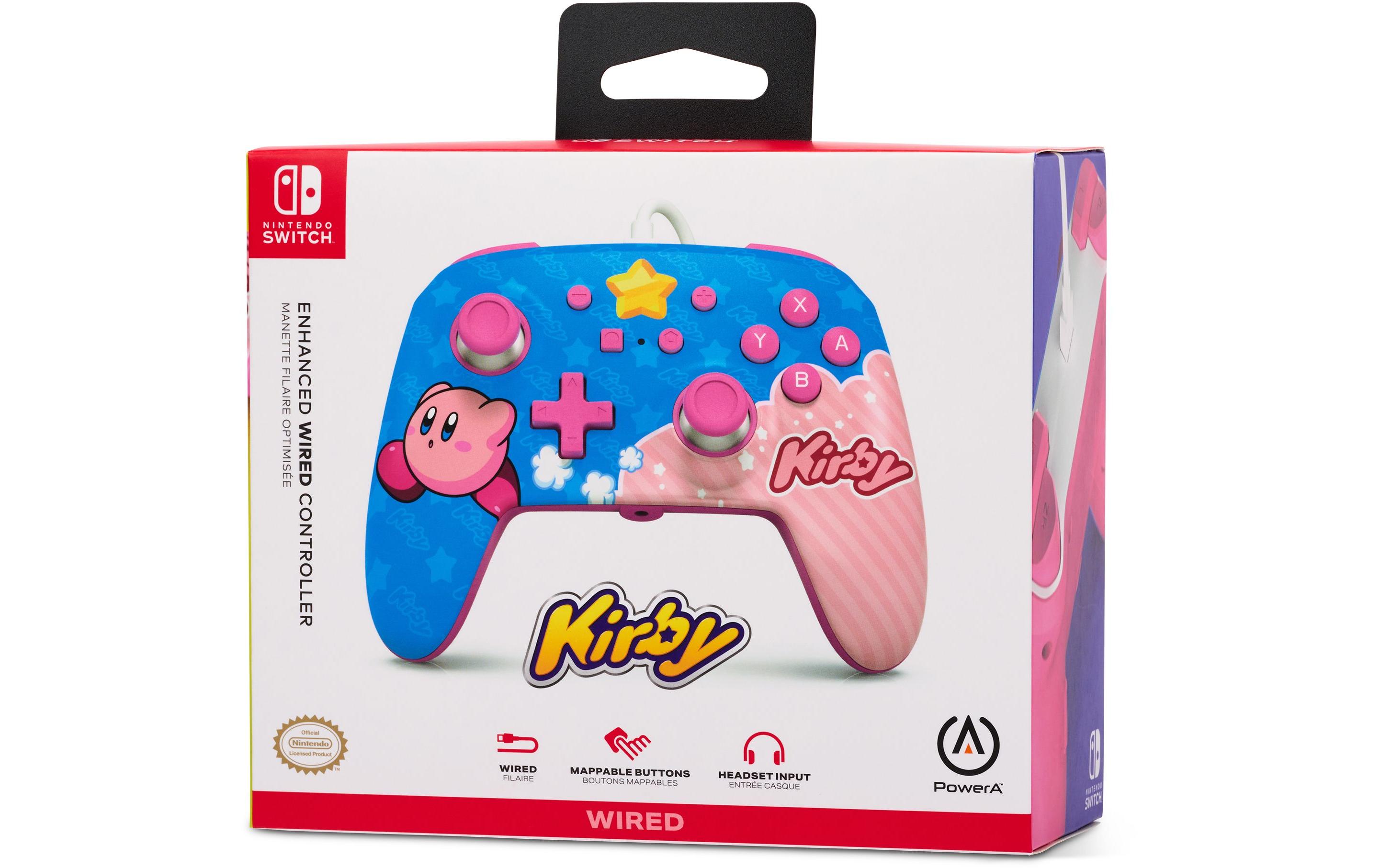 Power A Enhanced Wired Controller Kirby