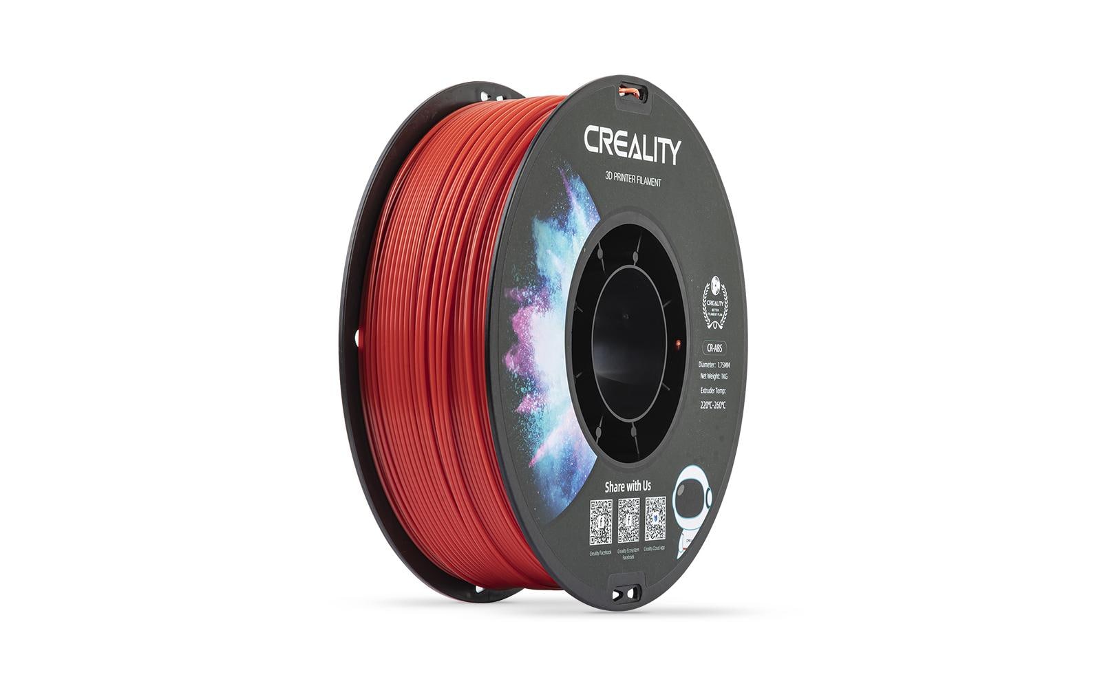 Creality Filament ABS, Rot, 1.75 mm, 1 kg