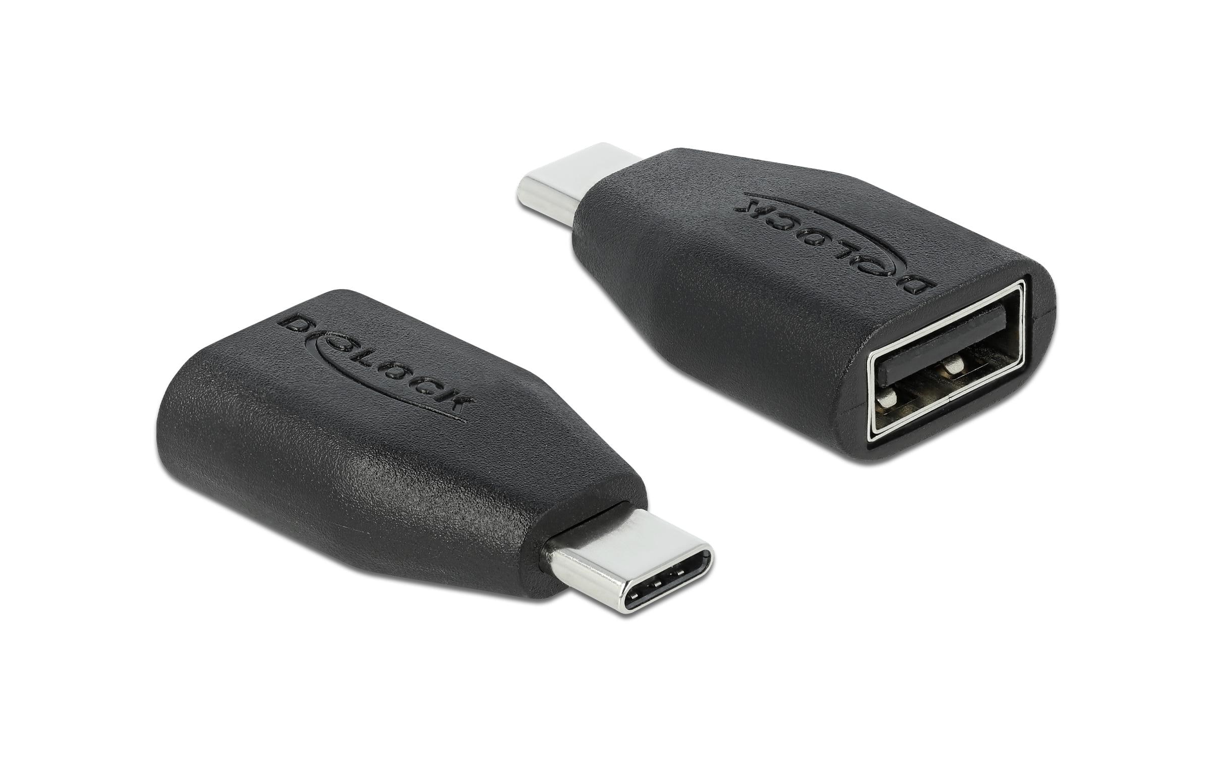 Delock USB-Adapter Datenblocker USB-C Stecker - USB-A Buchse