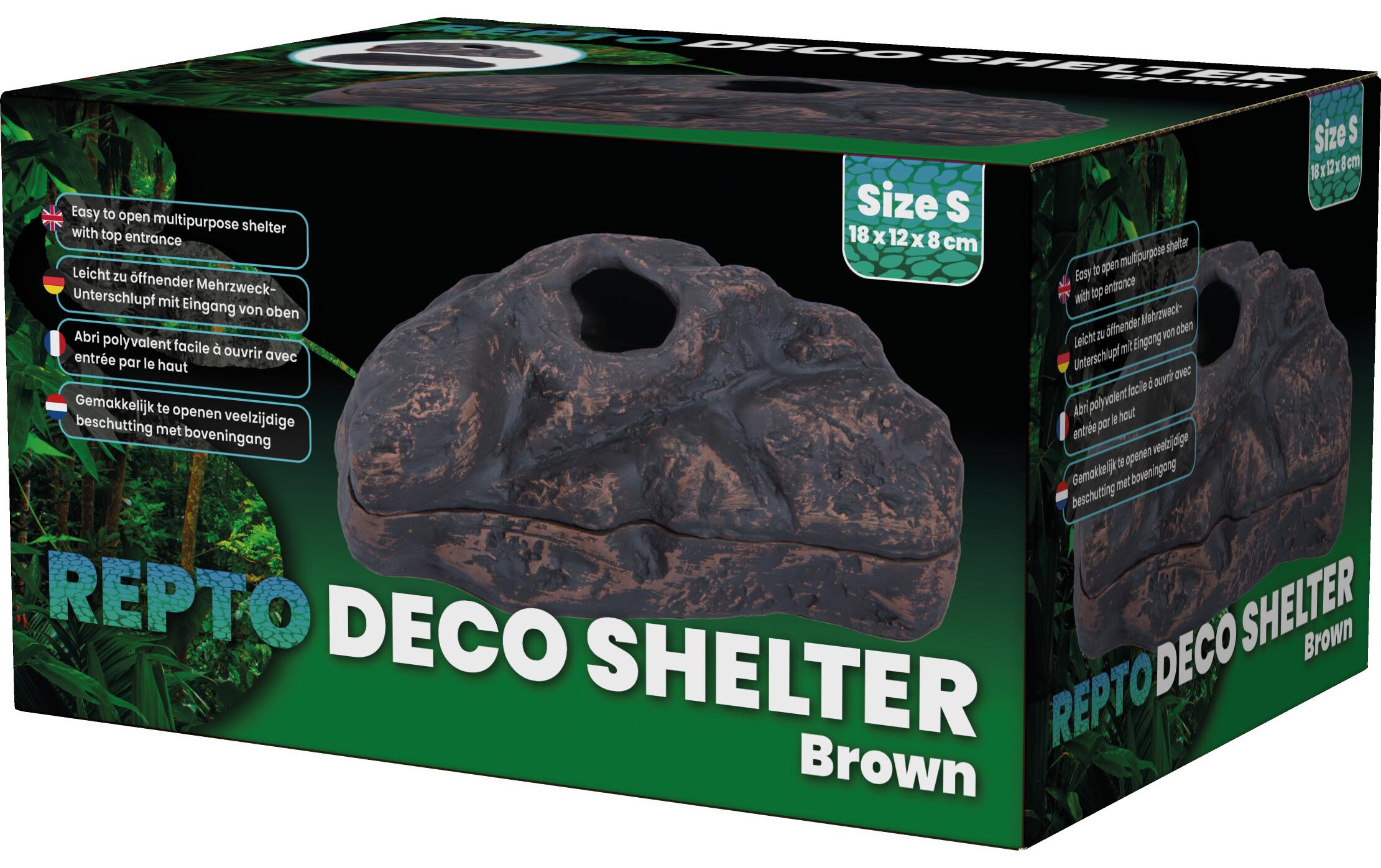 Repto Deco Shelter Braun S