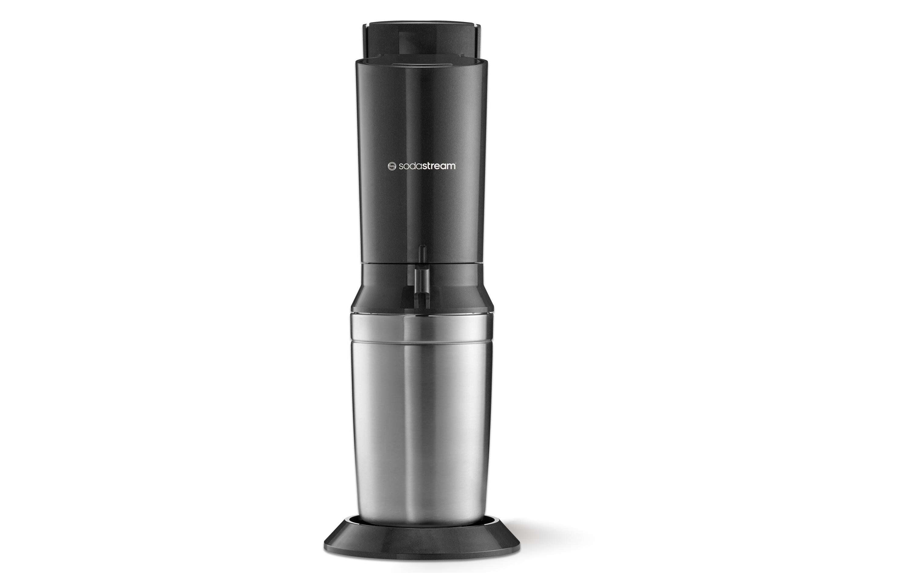 Sodastream Wassersprudler Crystal CQC Megapack Schwarz