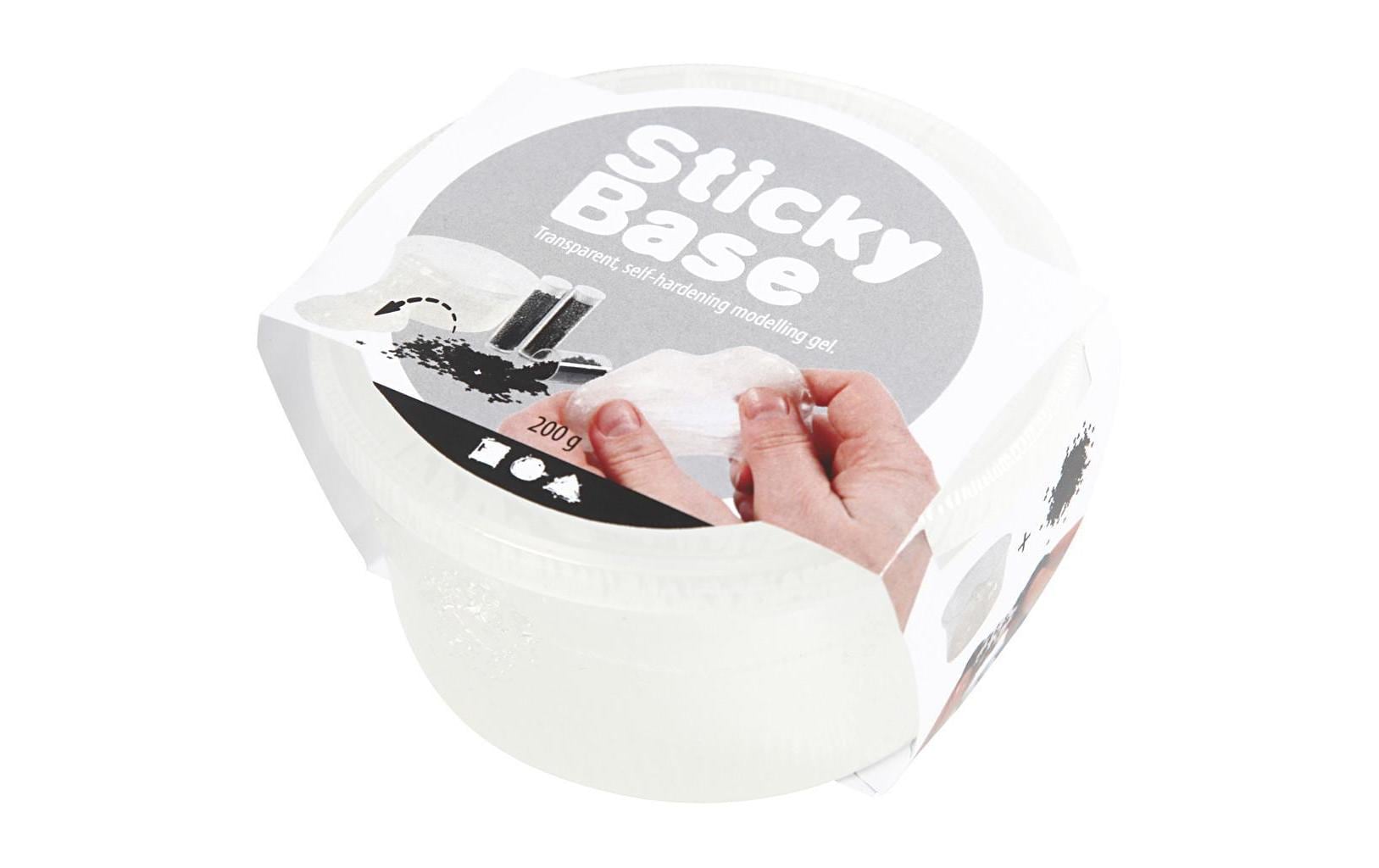 Creativ Company Modelliermasse Sticky Base Weiss