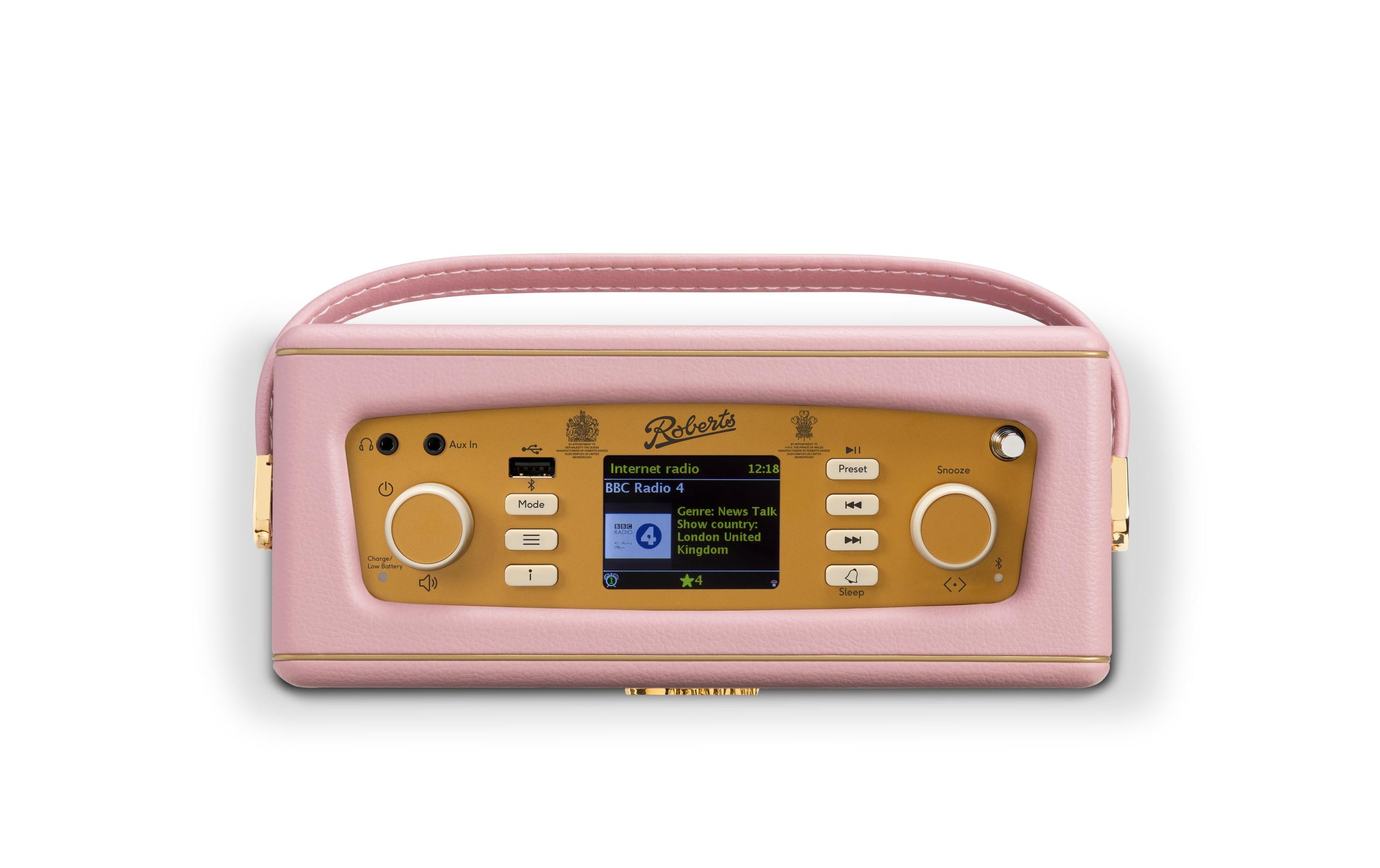 Roberts DAB+ Radio Revival iStream 3 Rosa