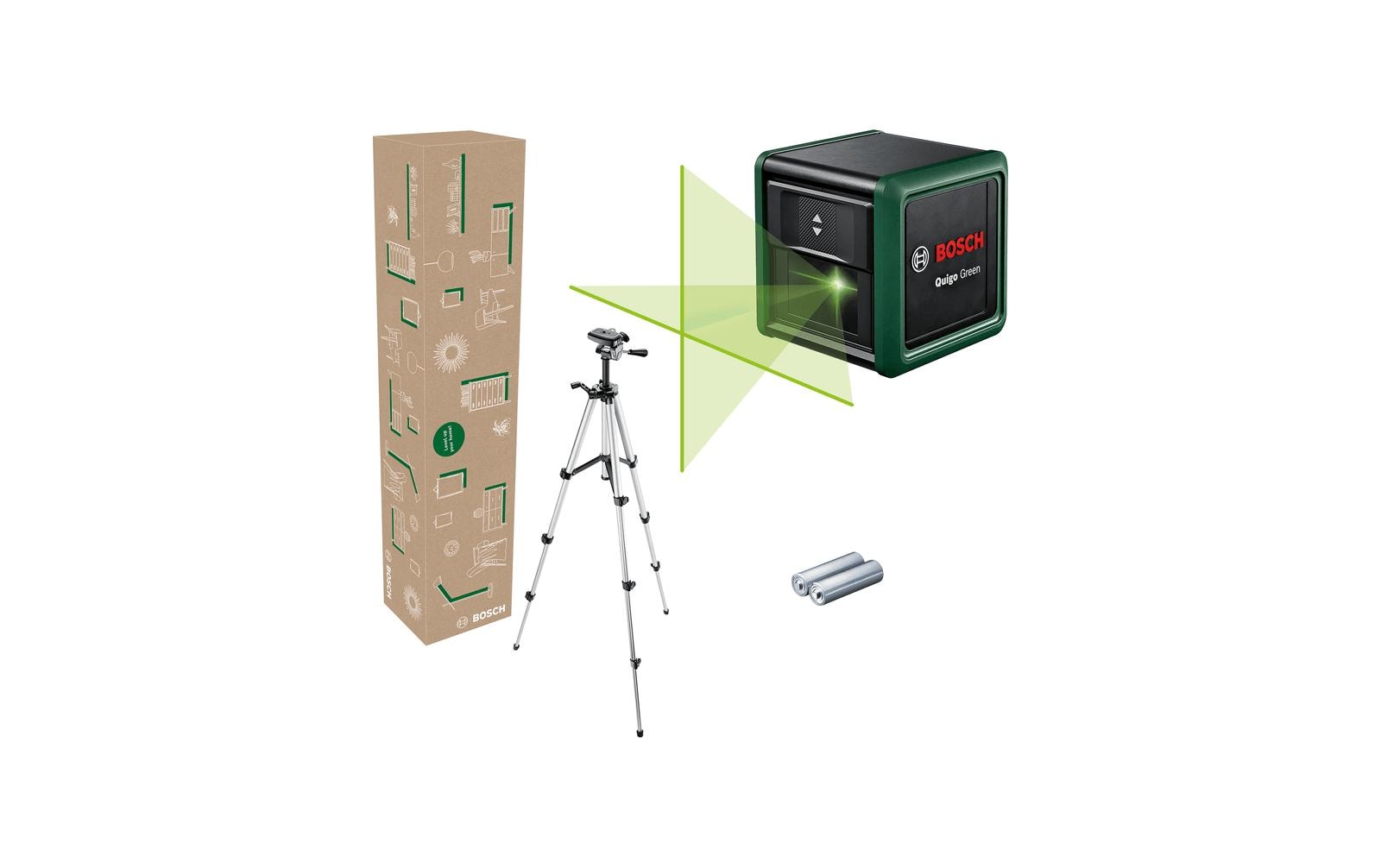 Bosch Kreuzlinien-Laser Quigo Green 12 m