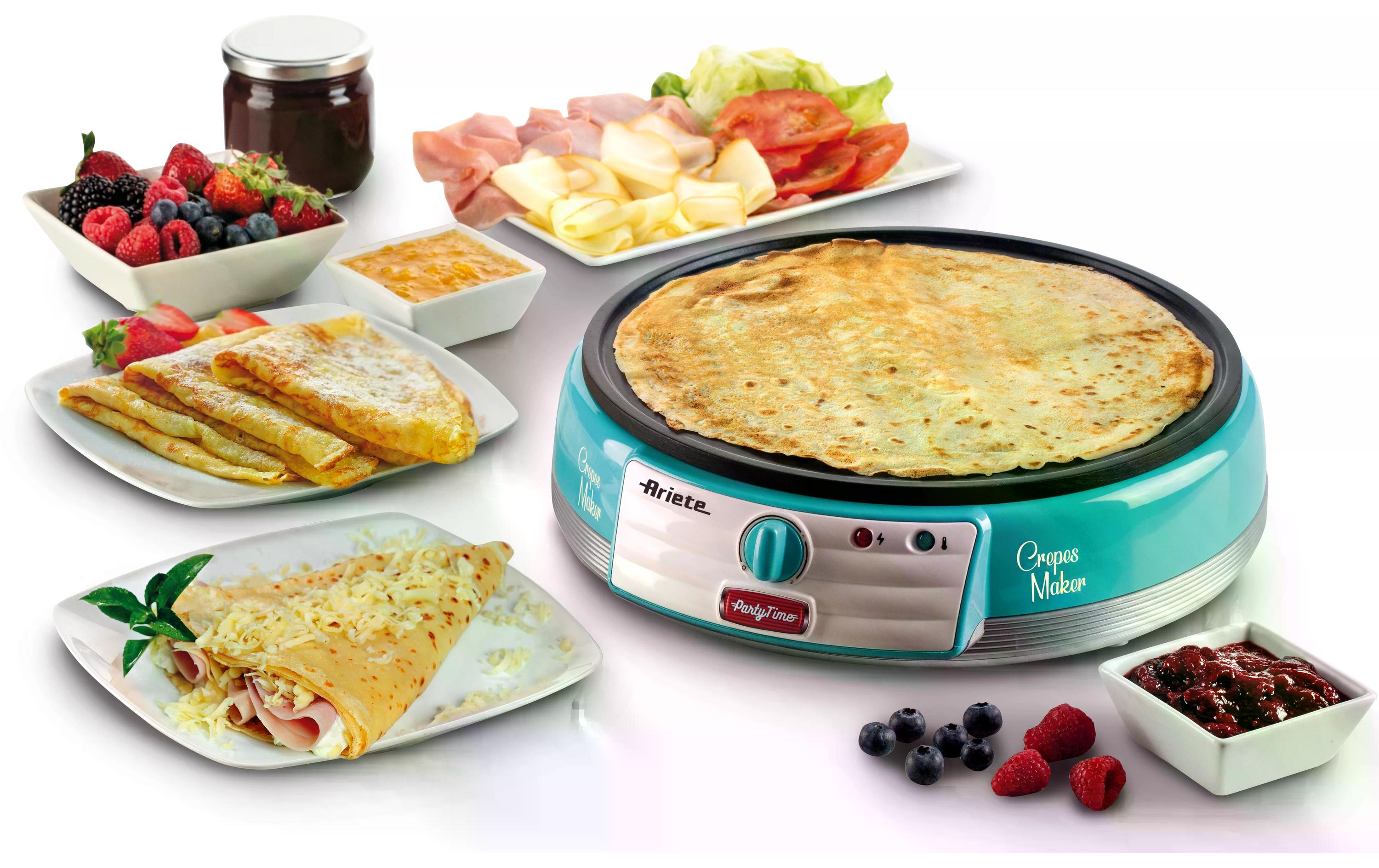 Ariete Crêpe Maker Party Time ARI-202-BL 1000 W, Blau