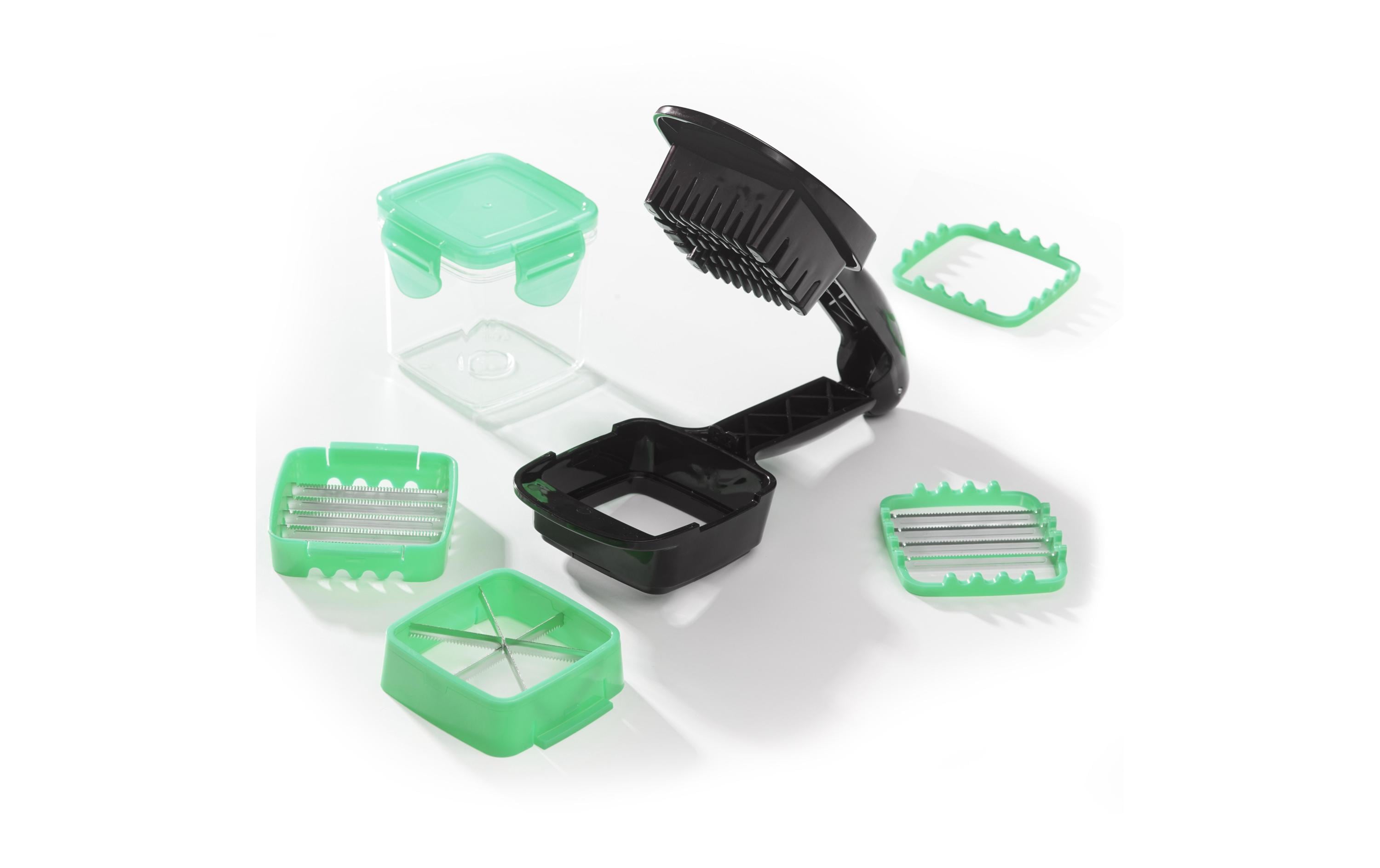 Genius Gemüseschneider Nicer Dicer Quick 7-teilig, Grün