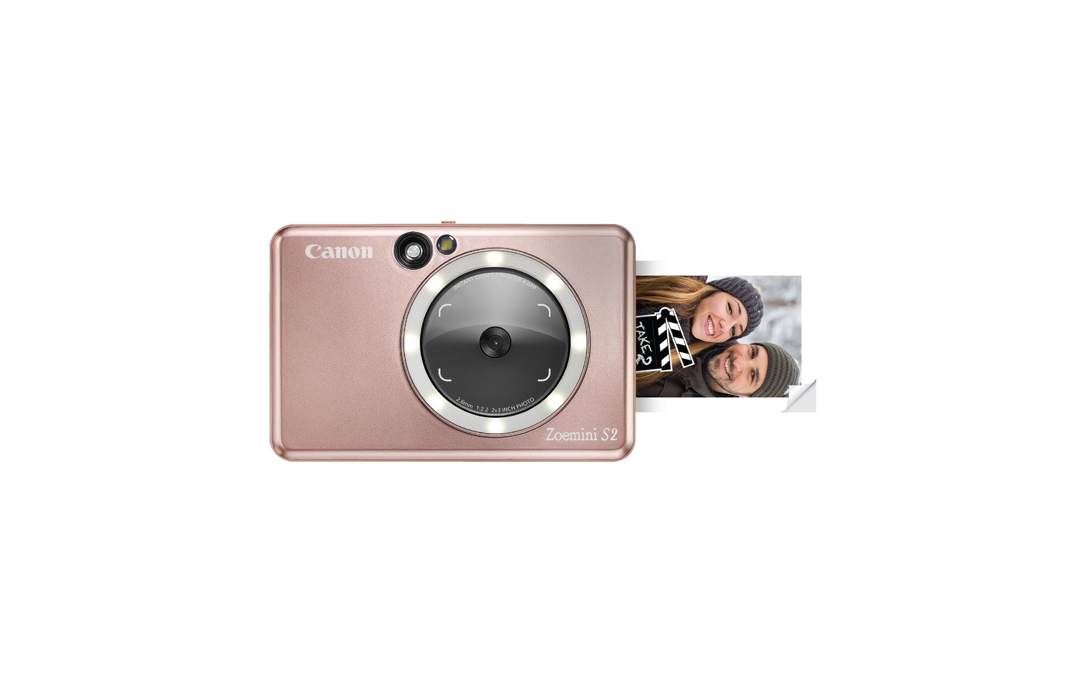 Canon Fotokamera Zoemini S2 Kit Rosegold