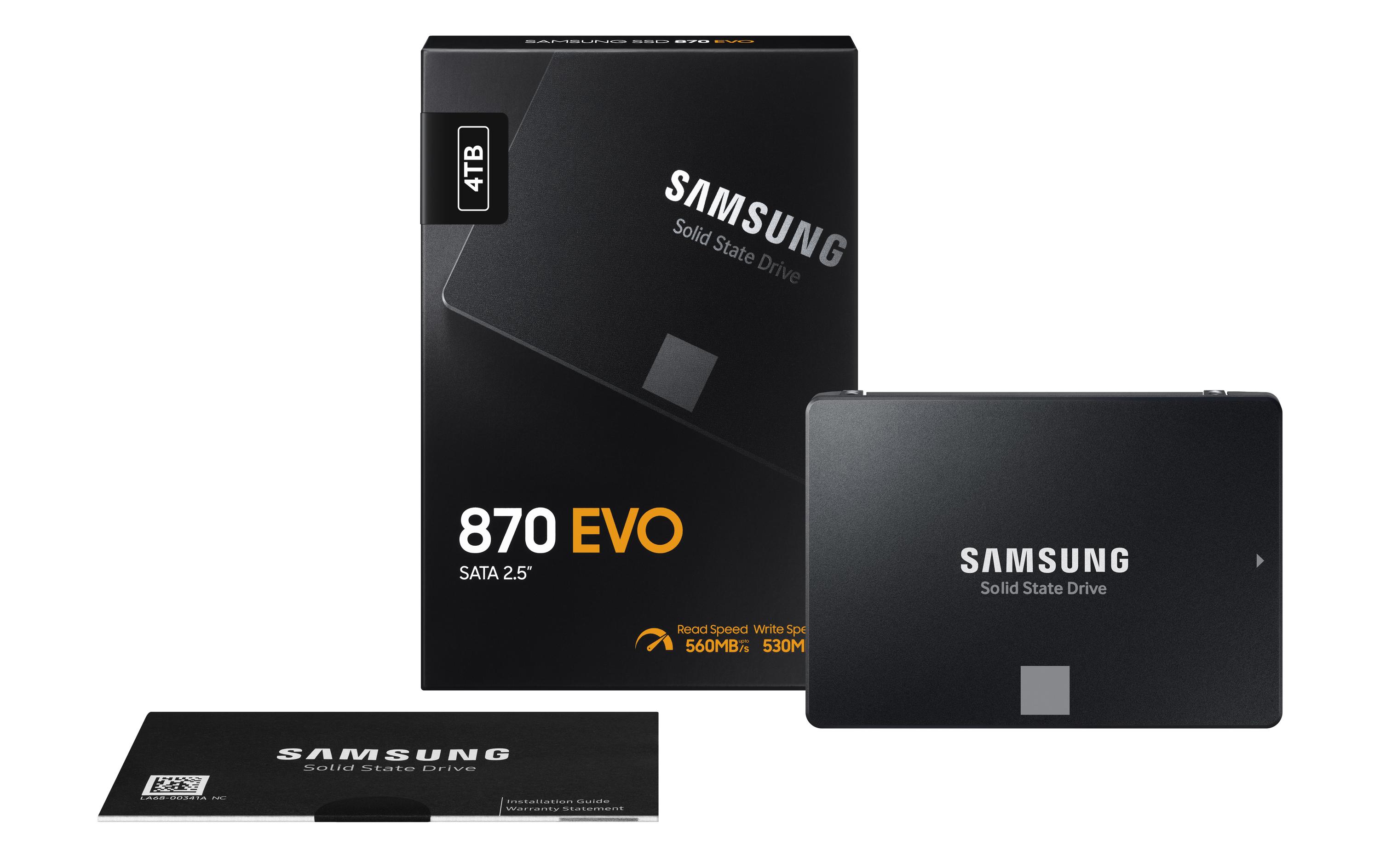 Samsung SSD 870 EVO 2.5 SATA 4000 GB