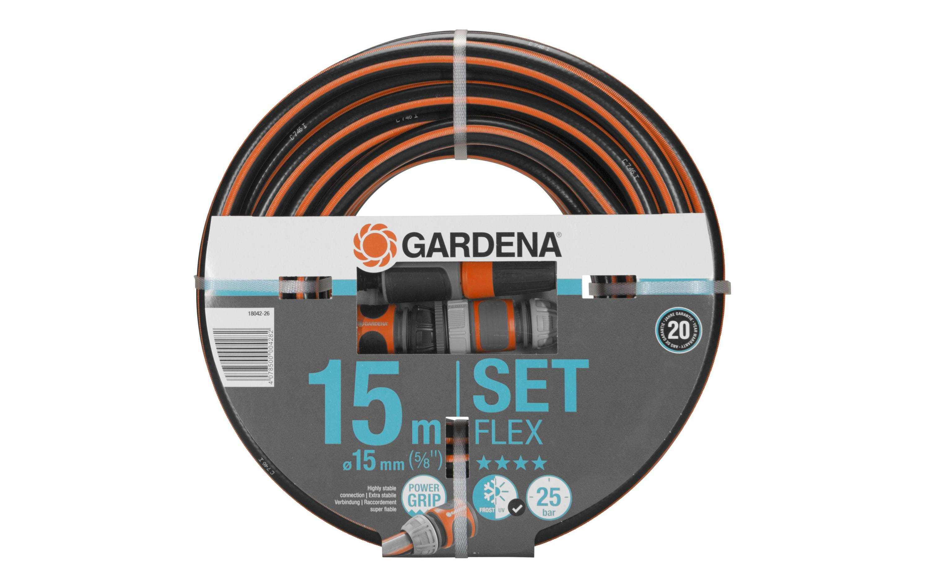 GARDENA Gartenschlauch Comfort FLEX 15 m Ø 15 mm