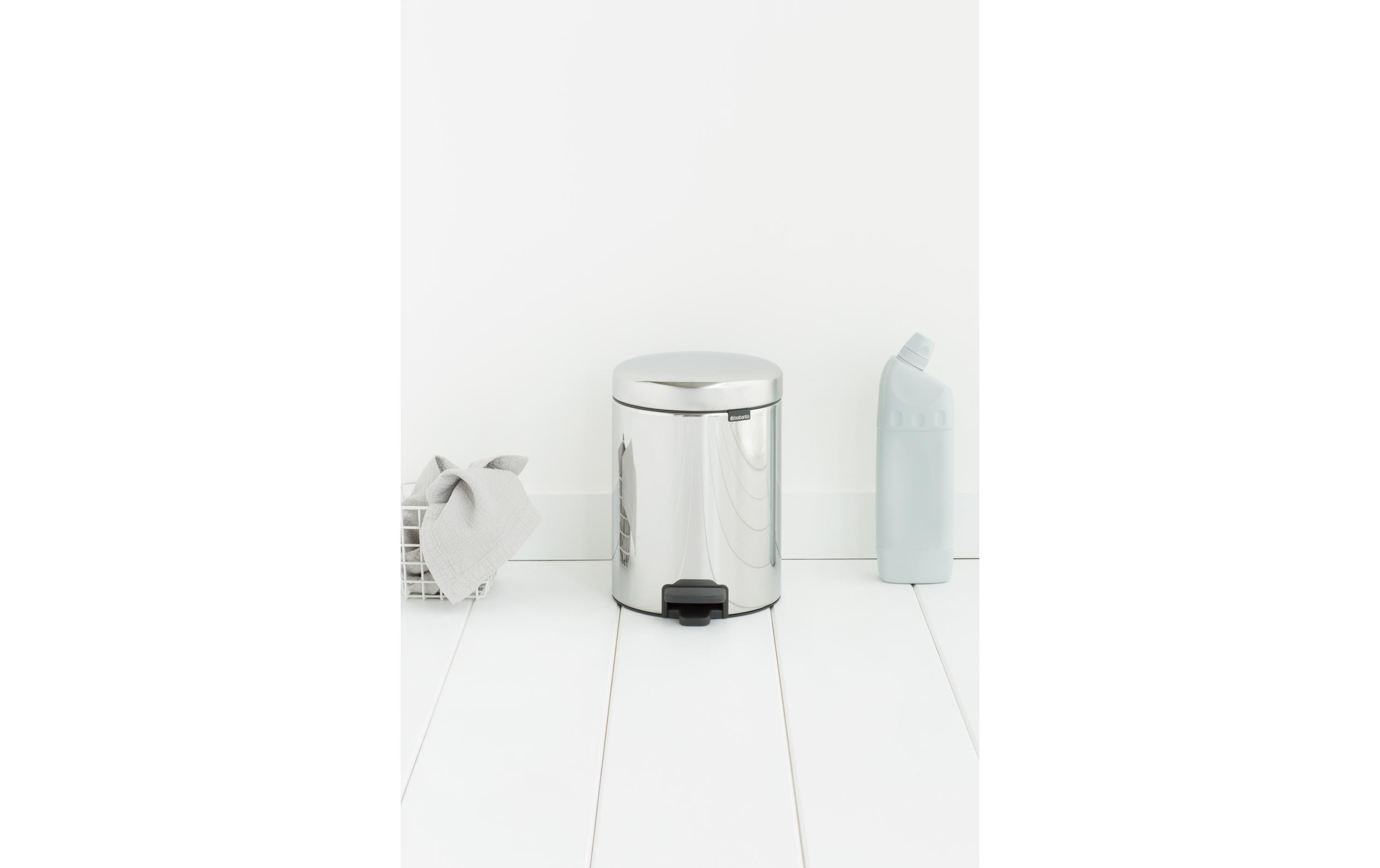 Brabantia Kosmetikeimer NewIcon 5 l, Brilliant Steel