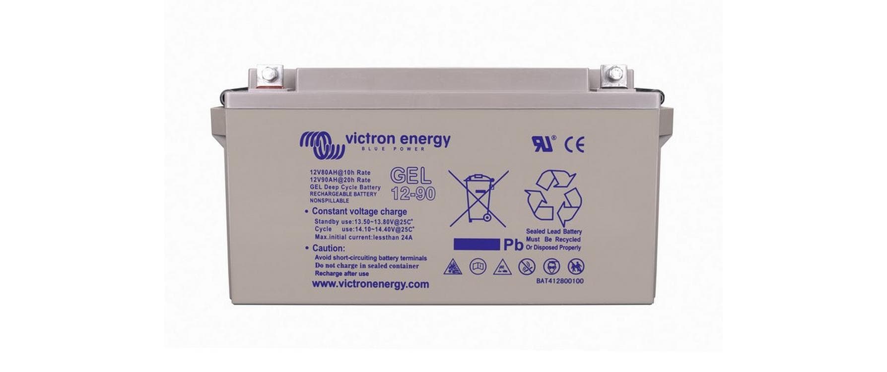 Victron Batterie Gel Deep Cycle 12 V / 90 Ah