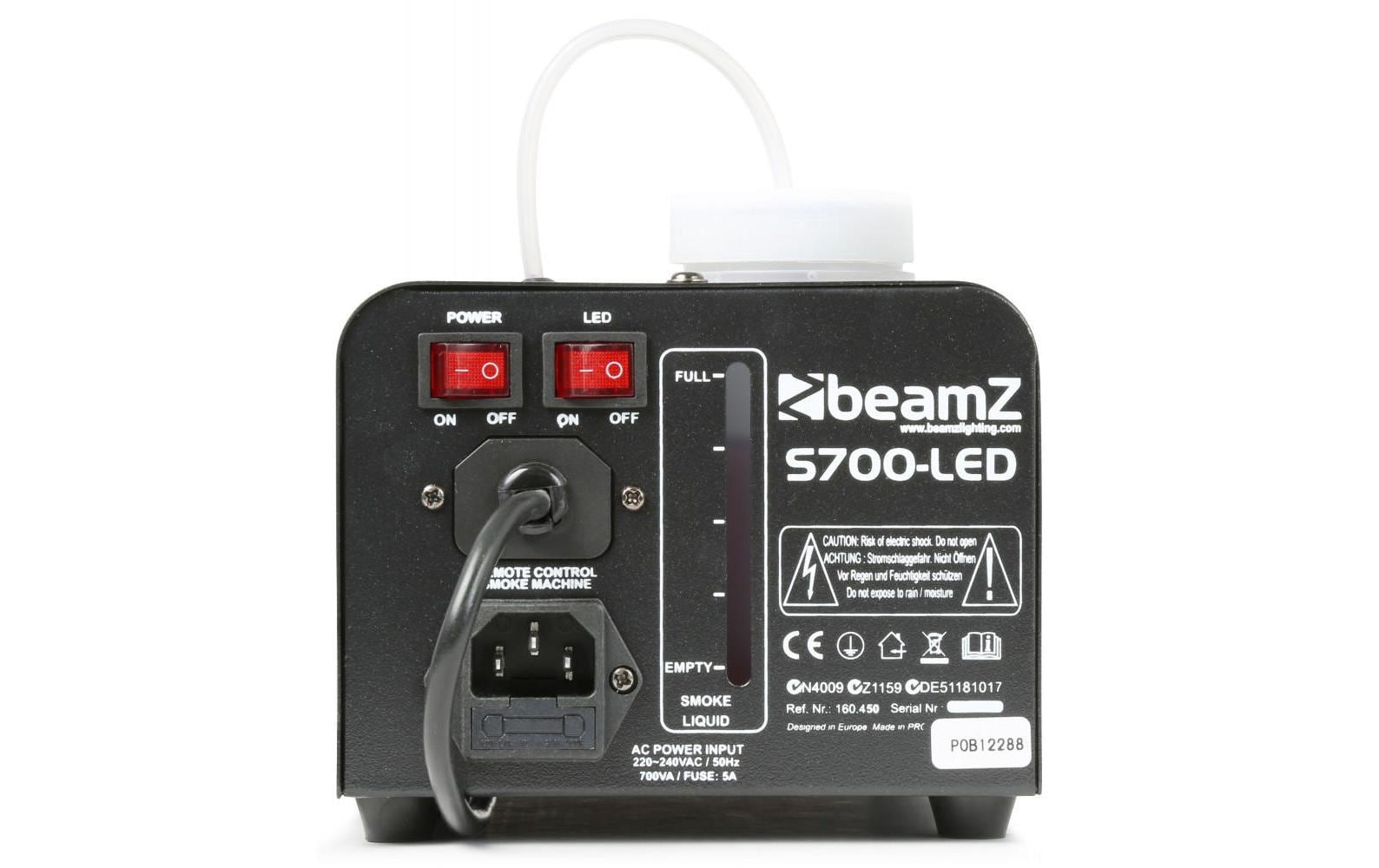 BeamZ Nebelmaschine S700-LED Ice