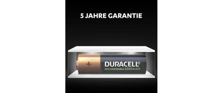 Duracell Akku Rechargeable AA 2400 mAh 4 Stück