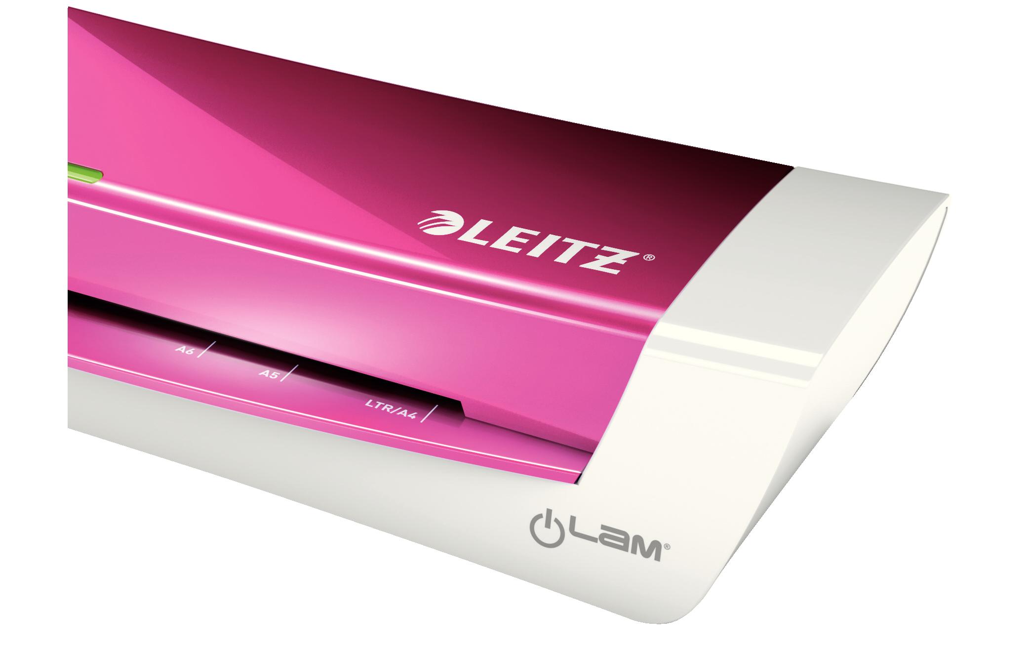 Leitz Bürogeräte Laminiergerät iLAM Home Office A4 125 µm Pink