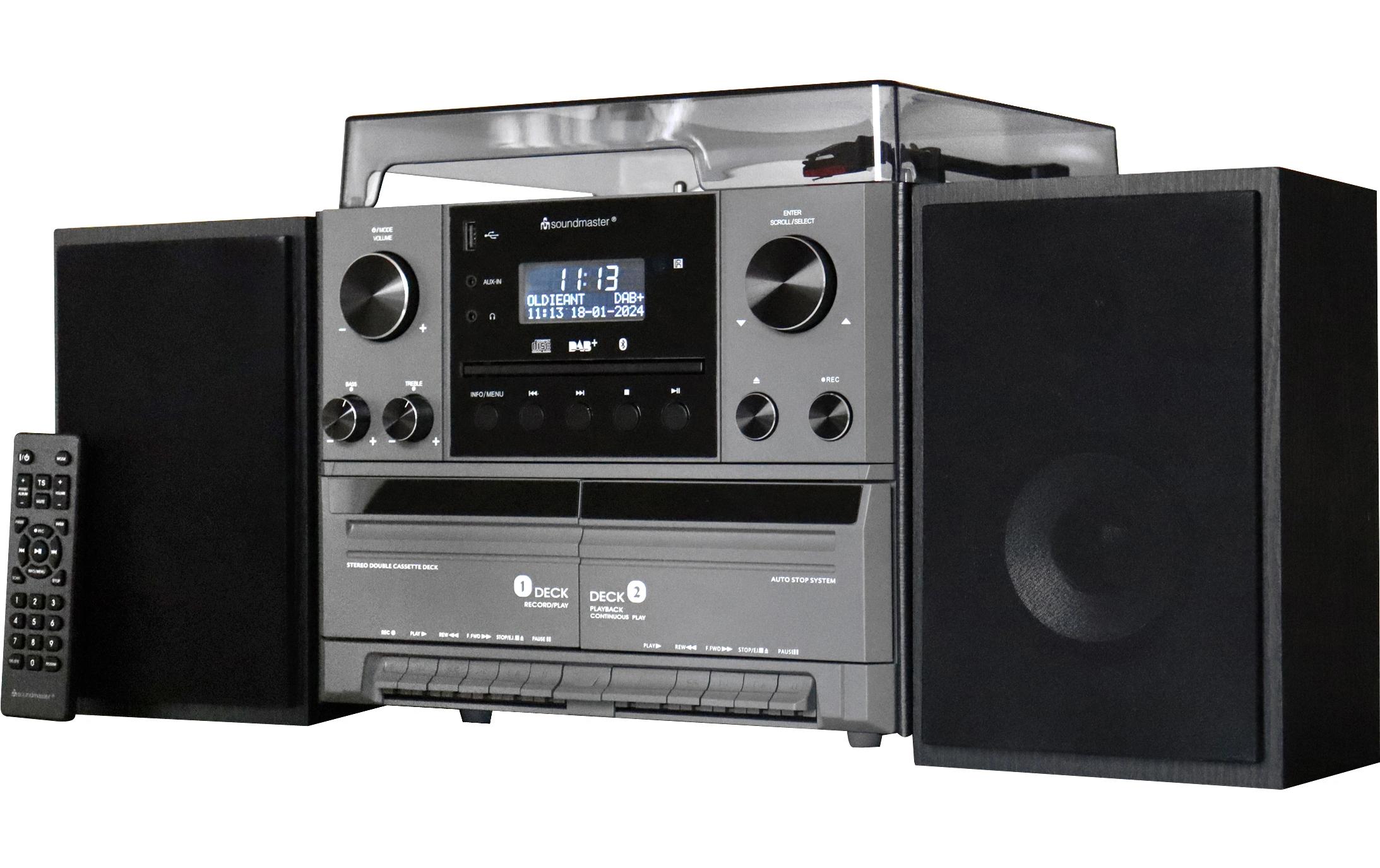 soundmaster Stereoanlage MCD5600 Grau