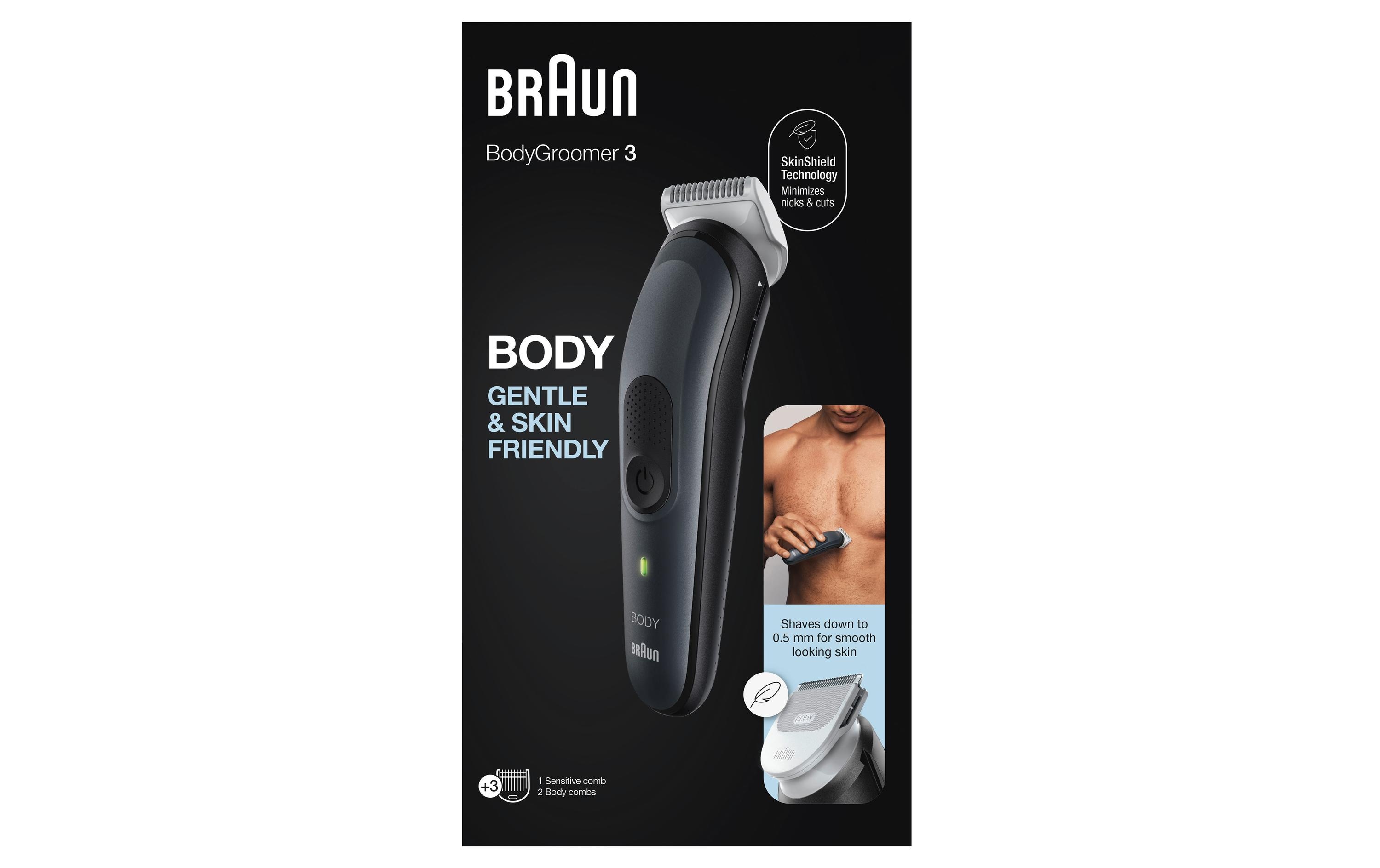 Braun Körperrasierer Bodygroomer 3 BG3340