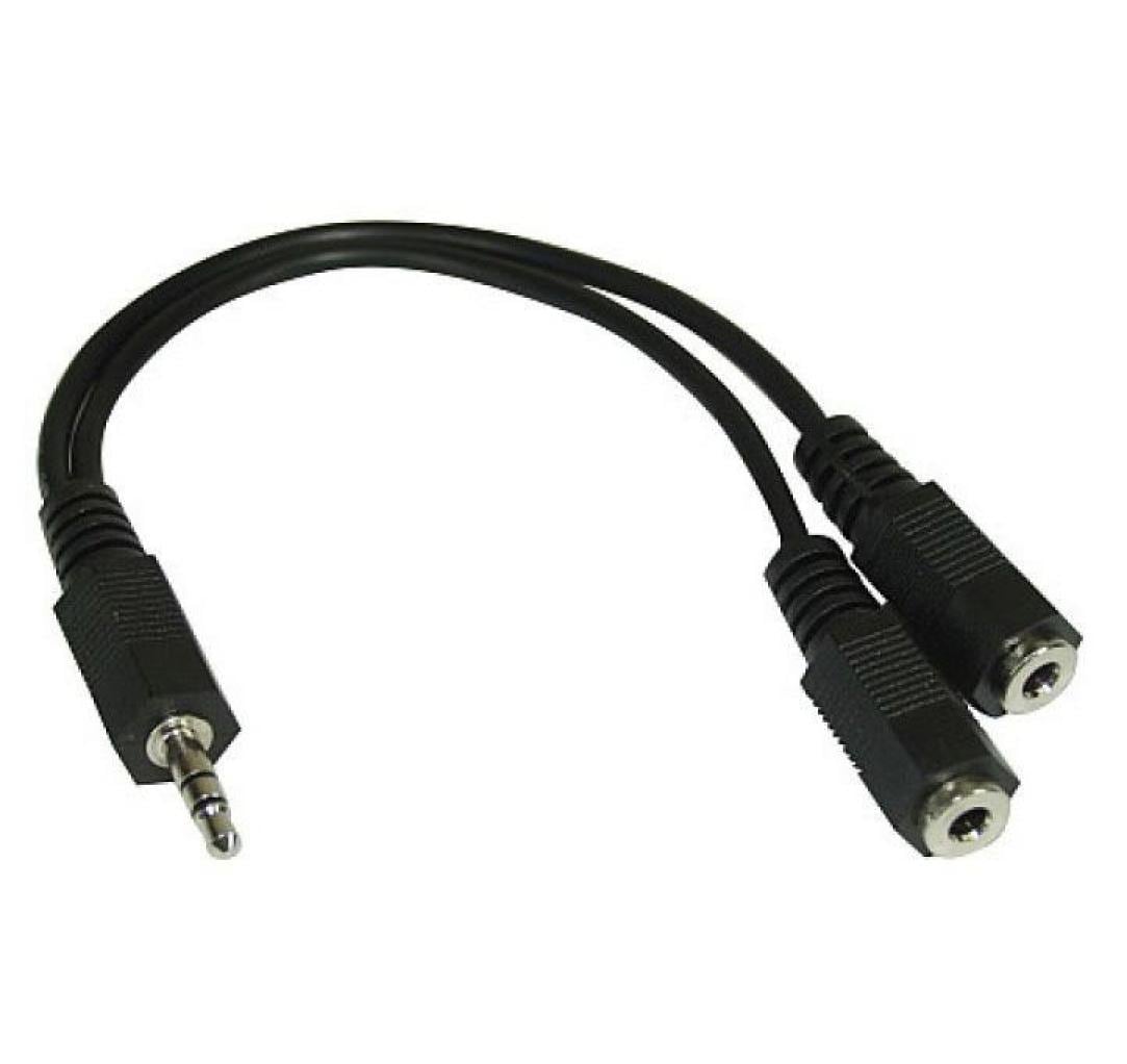 HDGear Audio-Adapter Klinke 3.5 mm, male - Klinke 3.5 mm, female