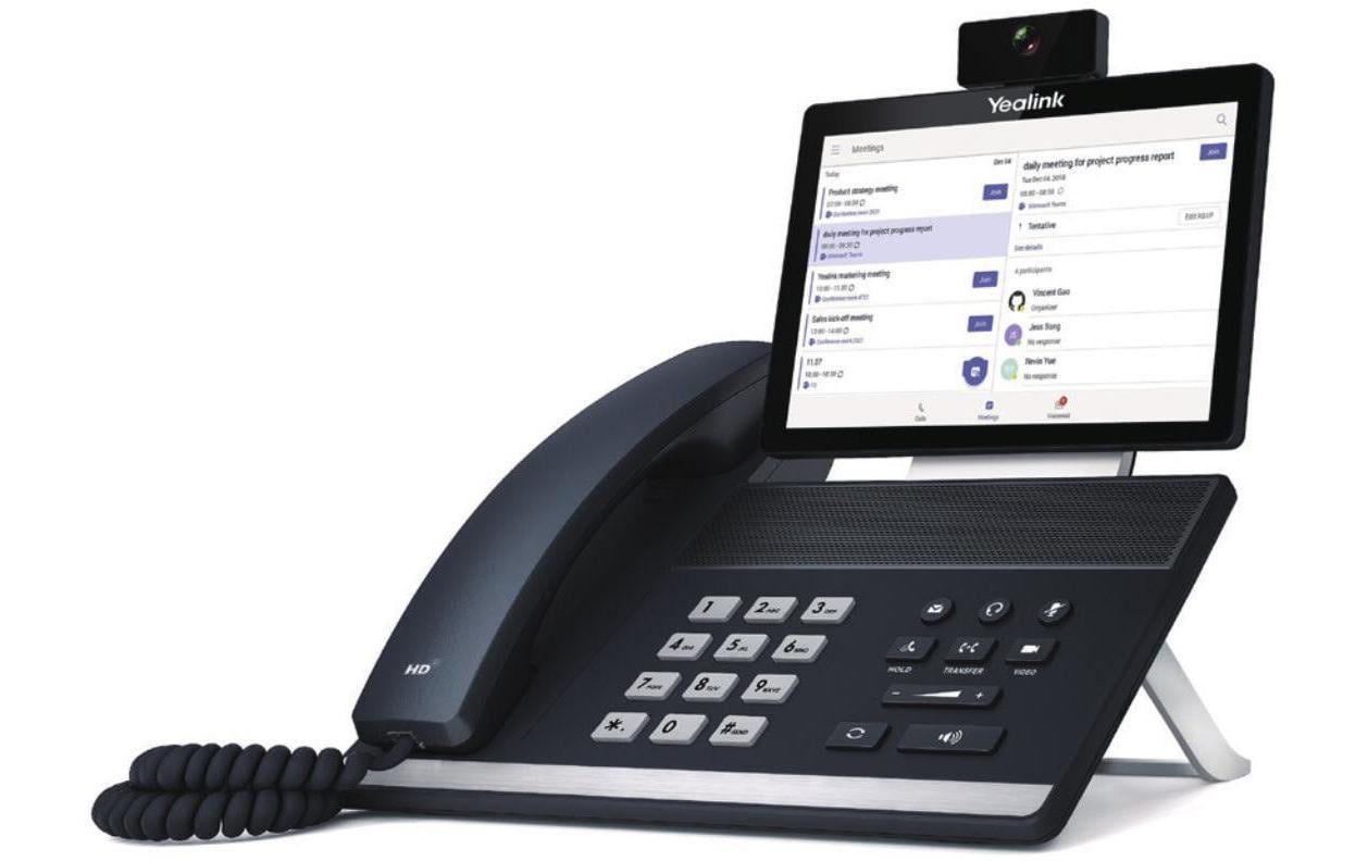 Yealink Tischtelefon VP59 Microsoft Teams Schwarz