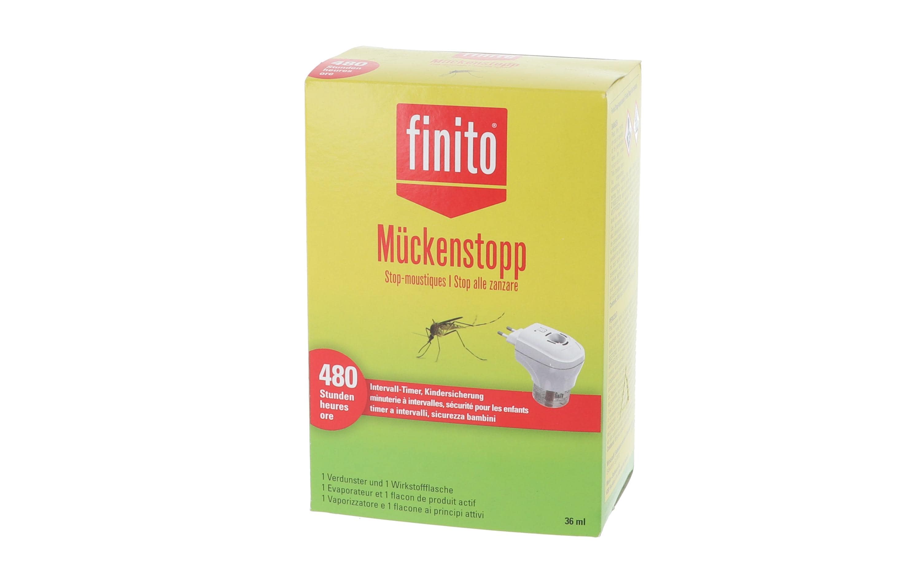 finito Mückenstopp Set Stecker & Flasche 36 ml