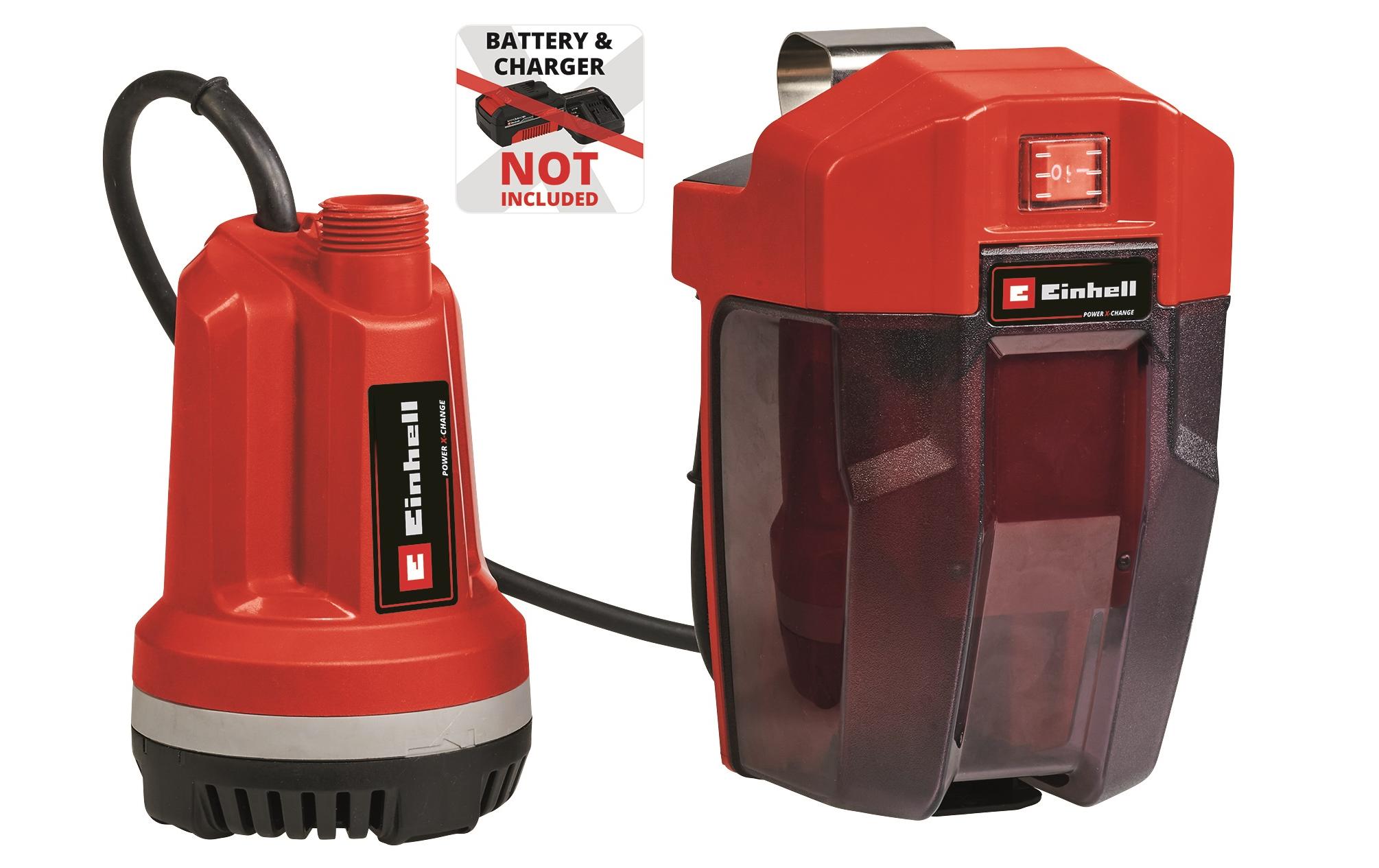 Einhell Akku-Klarwasserpumpe GE-PP 18 RB Li Solo