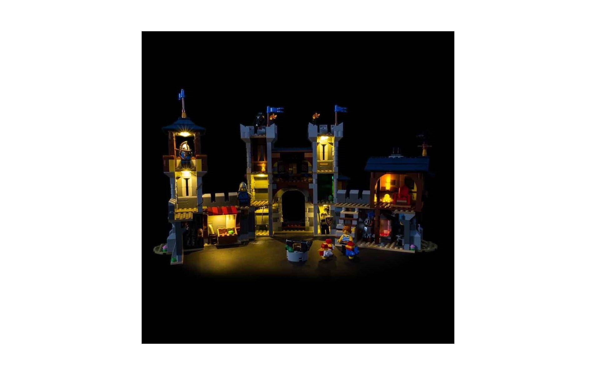 Light My Bricks LED-Licht-Set für LEGO® Mittelalterliche Burg 31120