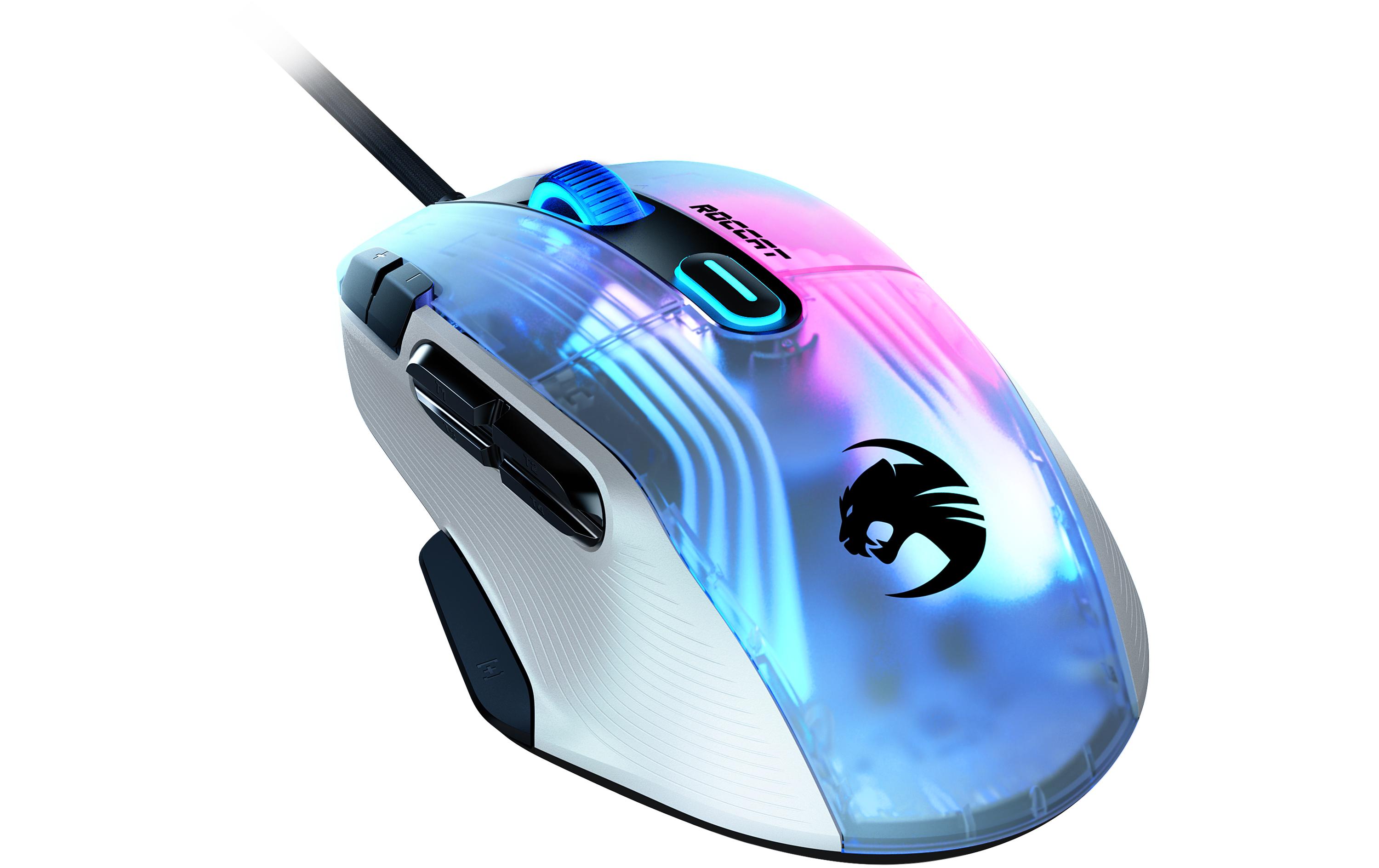 Roccat Gaming-Maus Kone XP Weiss